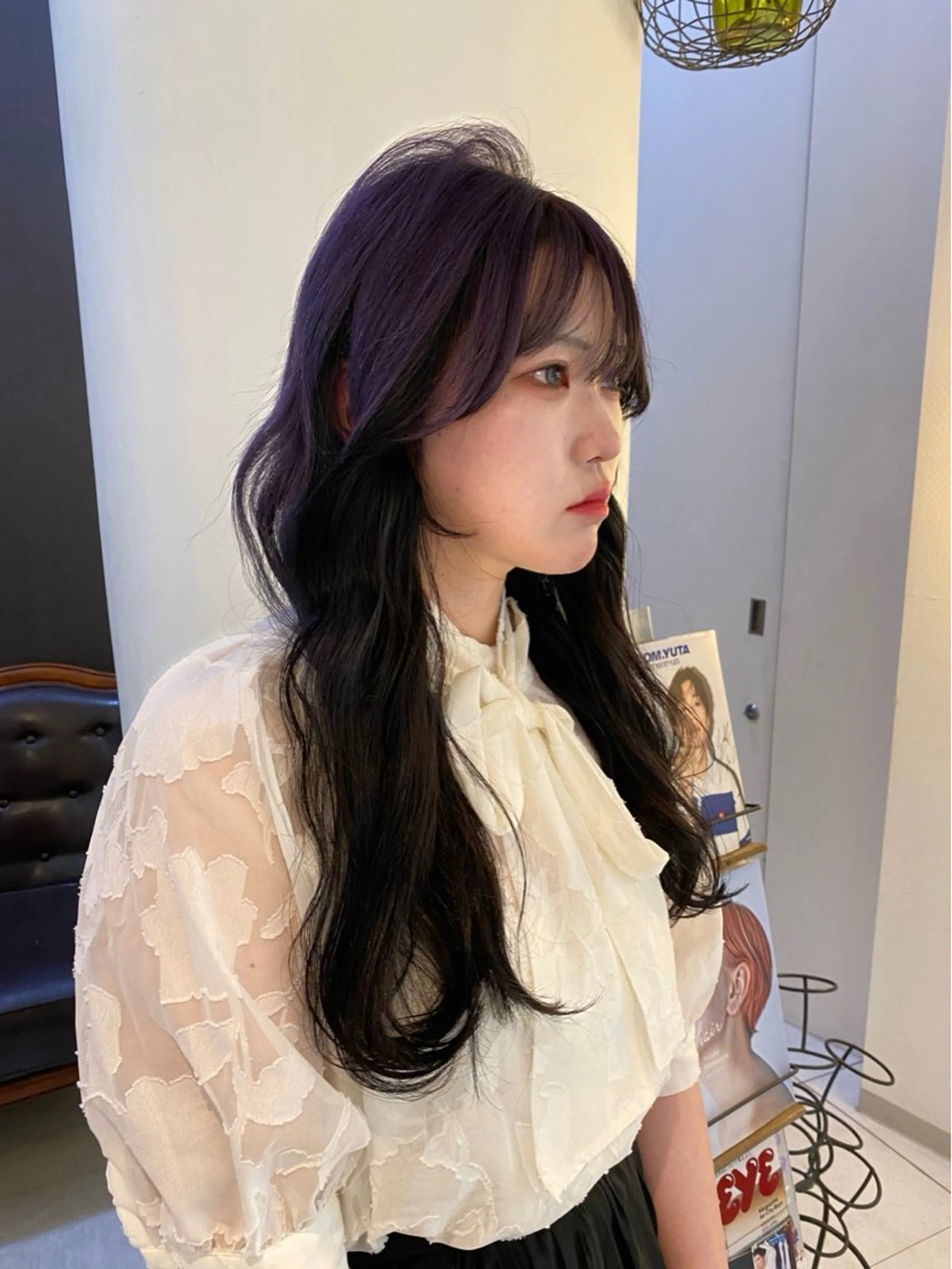 ロング カラー ピンクカラー カット ヘアカラー トリートメント mai / linoah˚✧のヘアスタイル