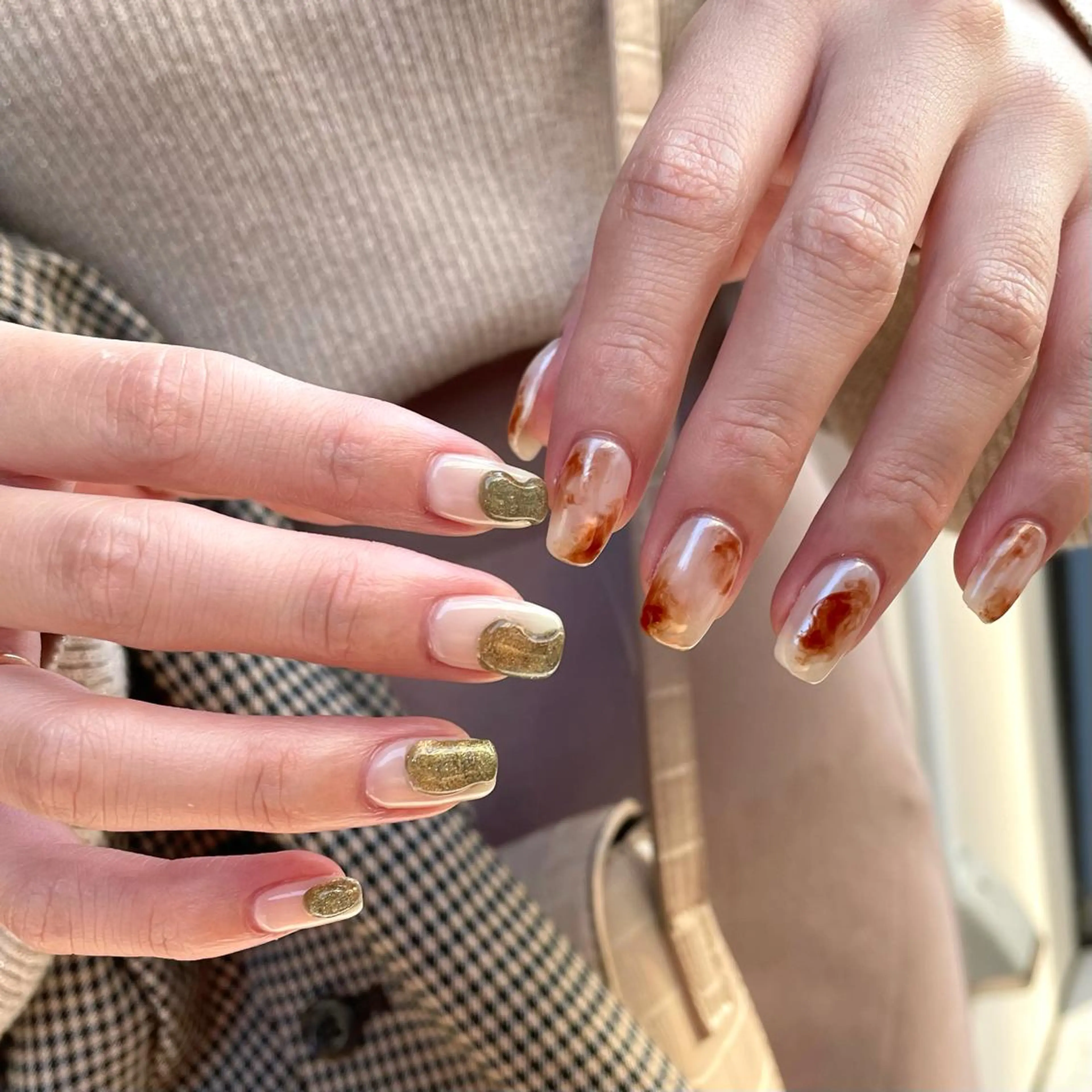 ネイル 新井 ひなののネイルデザイン