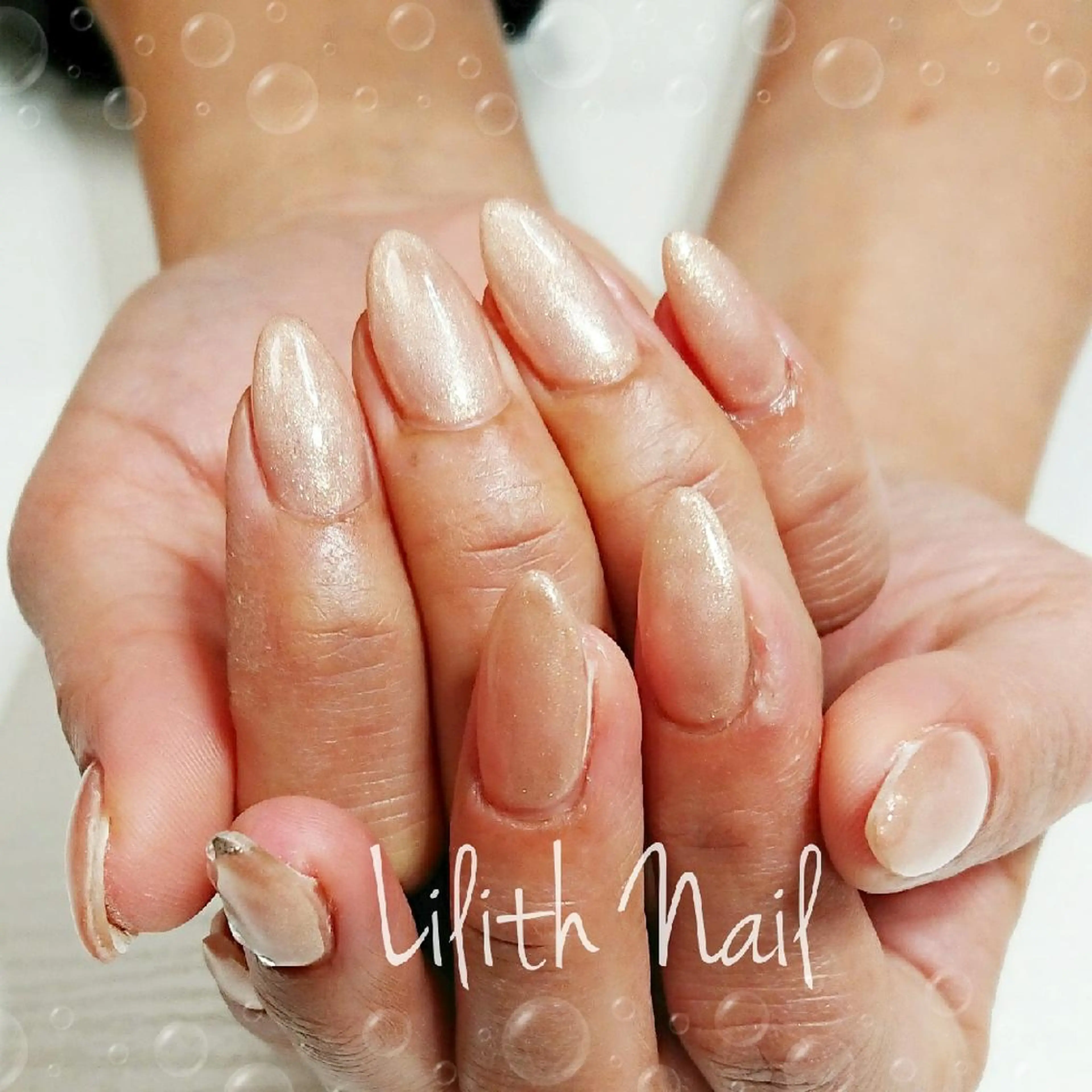 ネイル シンプルネイル ハンドネイル Lilith Nailのネイルデザイン