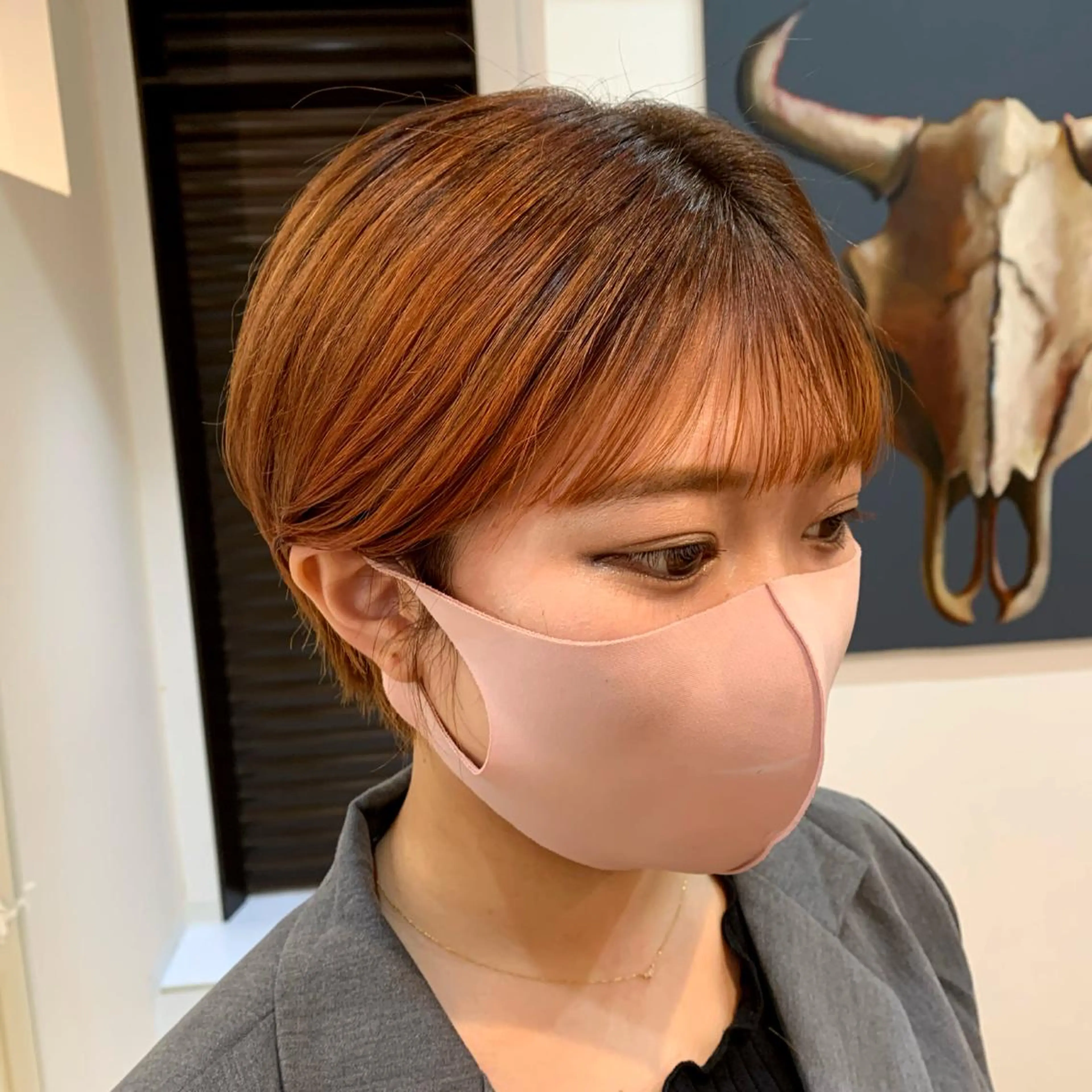 ショート カラー 【韓国風くびれヘア】 joule小木曽輝のヘアスタイル