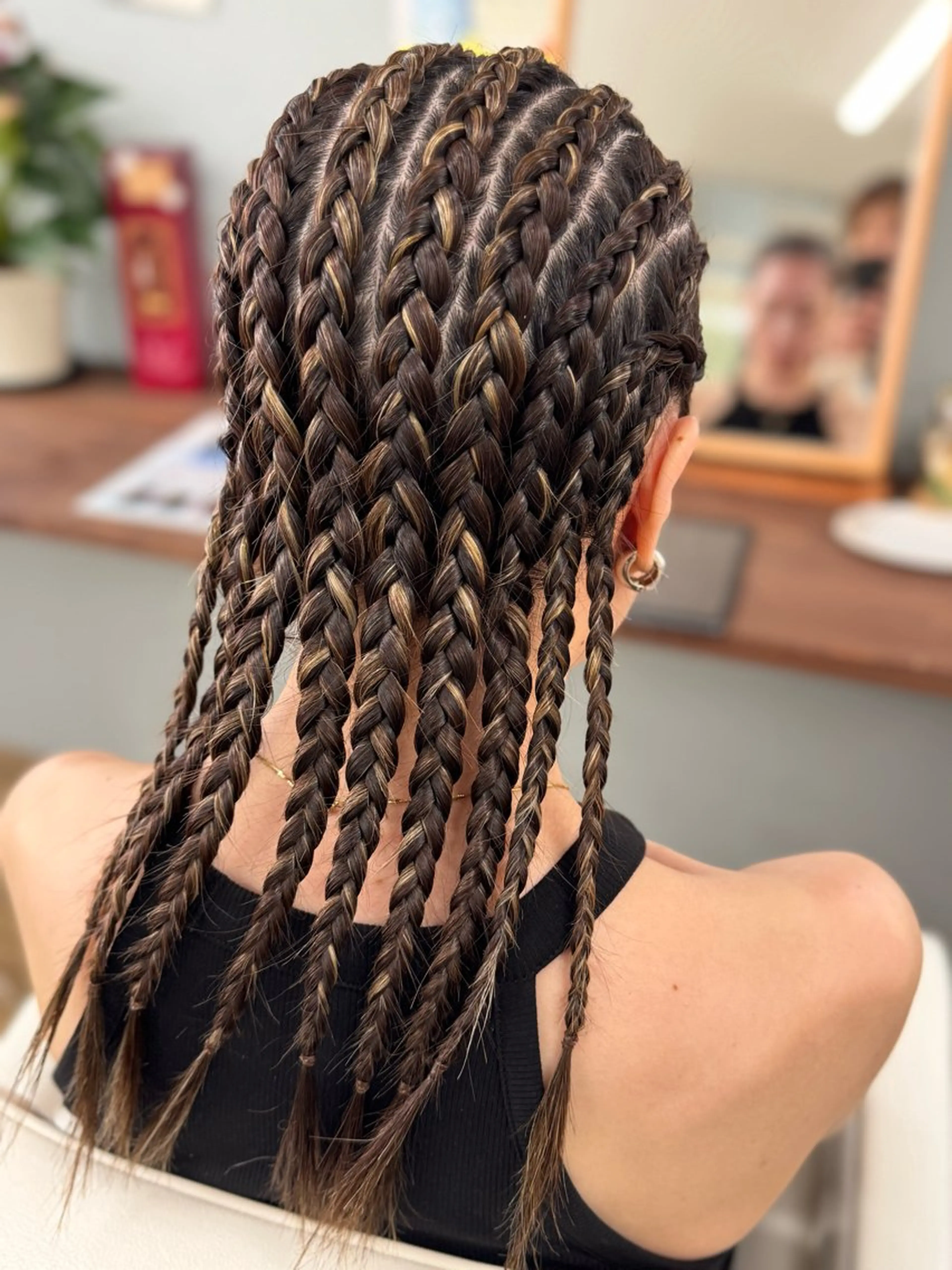 アフリカンコーンロウスタイル‼️イベントで大好評ヘアの写真