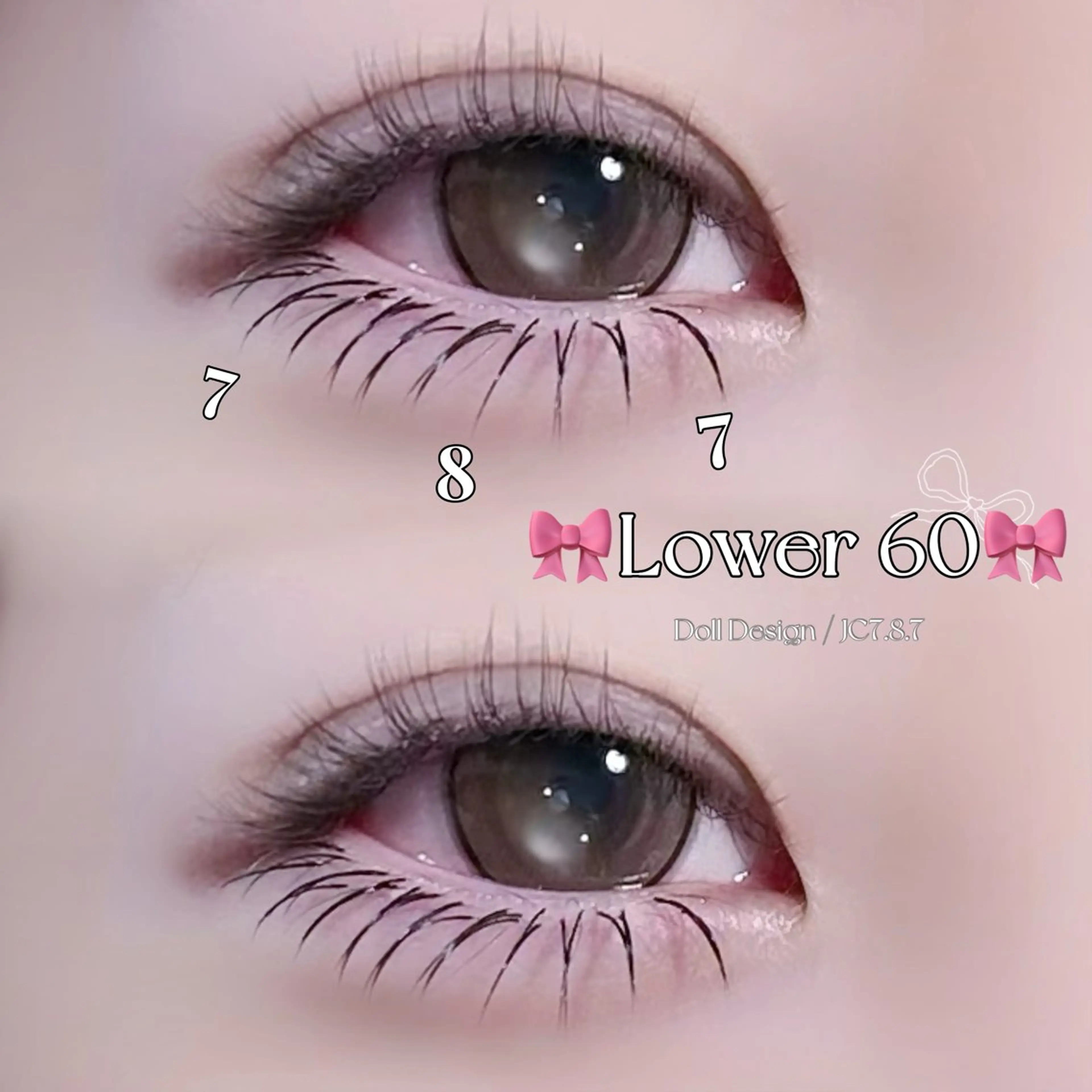 マツエク・マツパ riona ⠀のマツエク・マツパデザイン