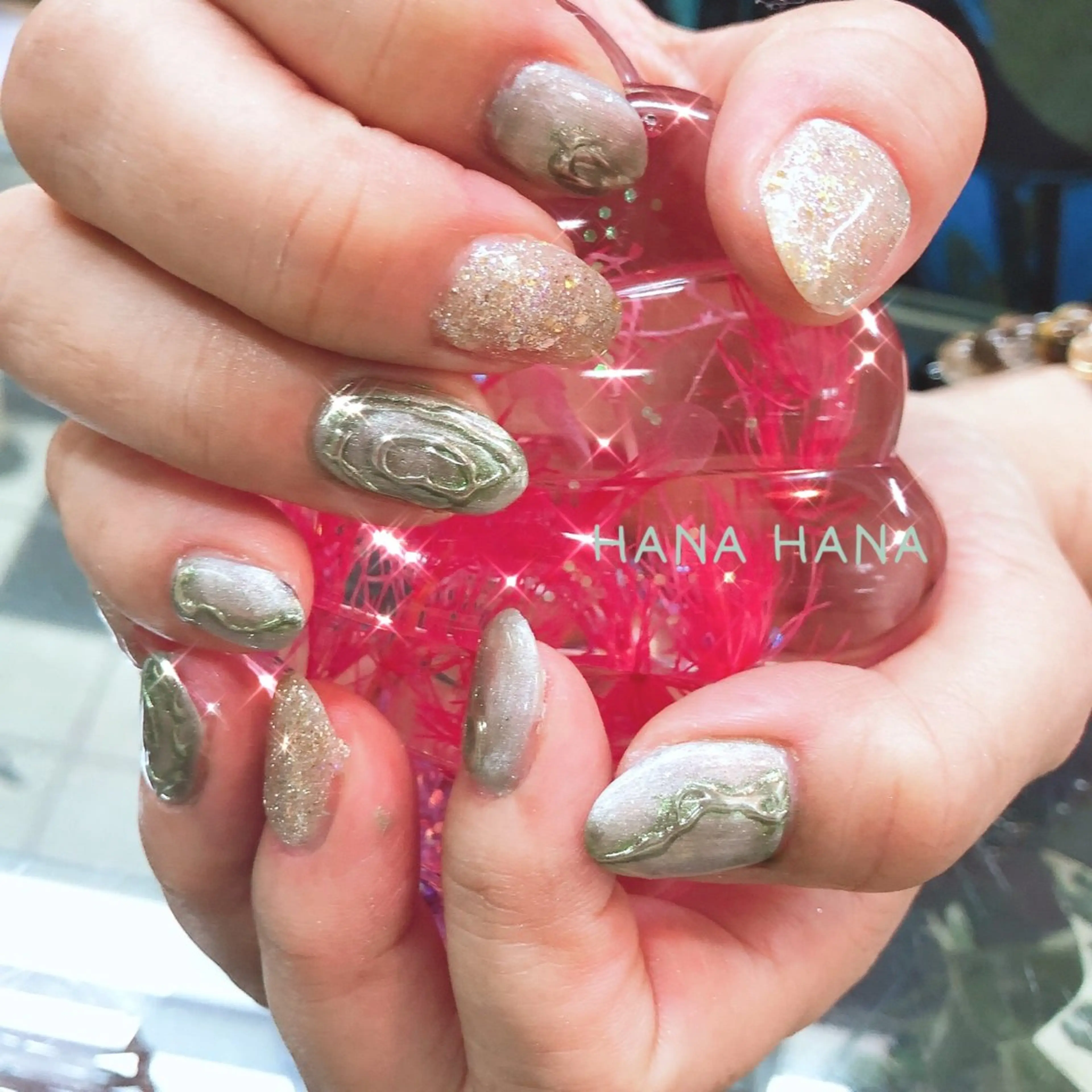 ネイル ジェルネイル HANAHANAのネイルデザイン