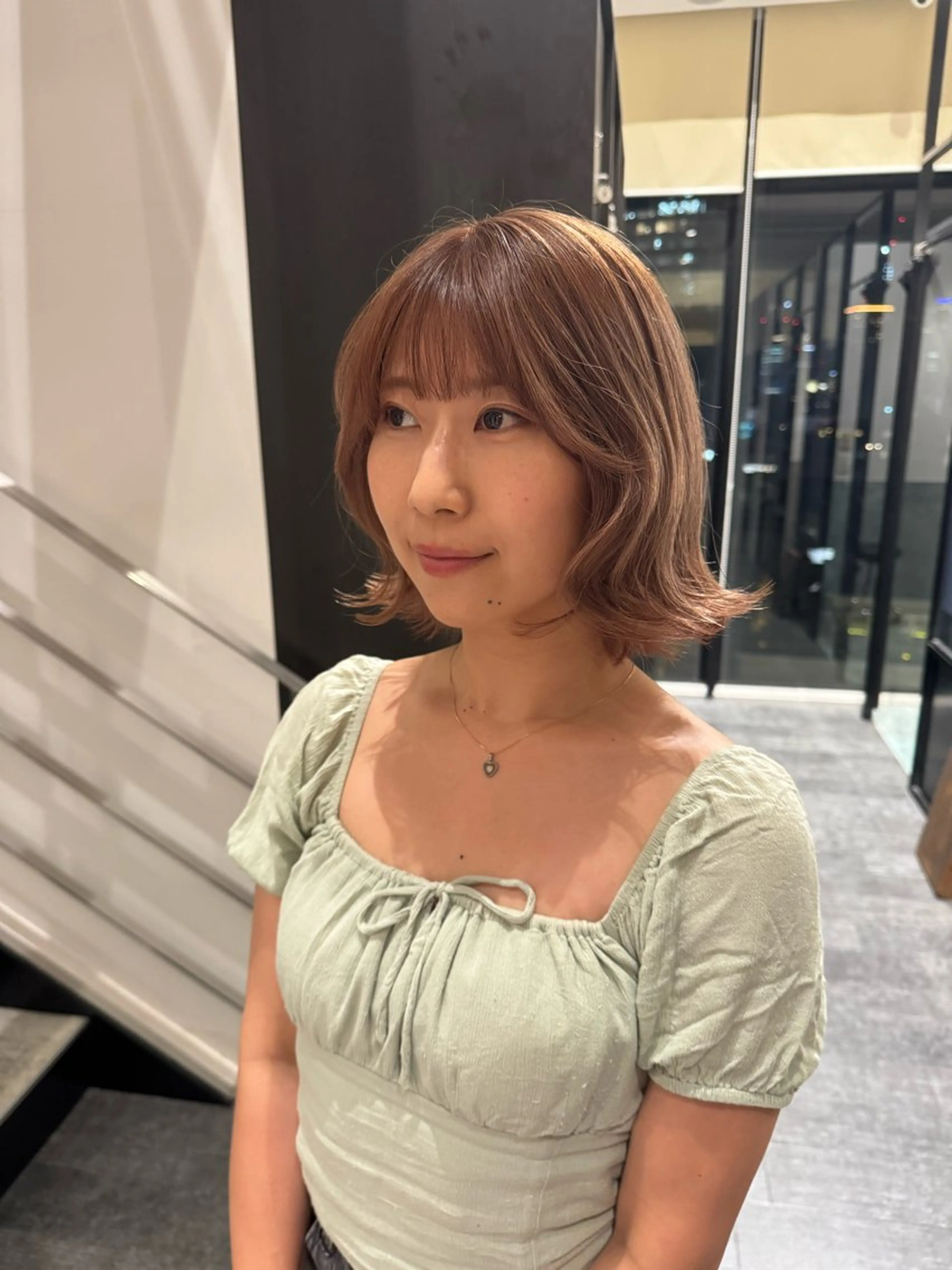ショート カット ヘアカラー miu （ミユ）のヘアスタイル