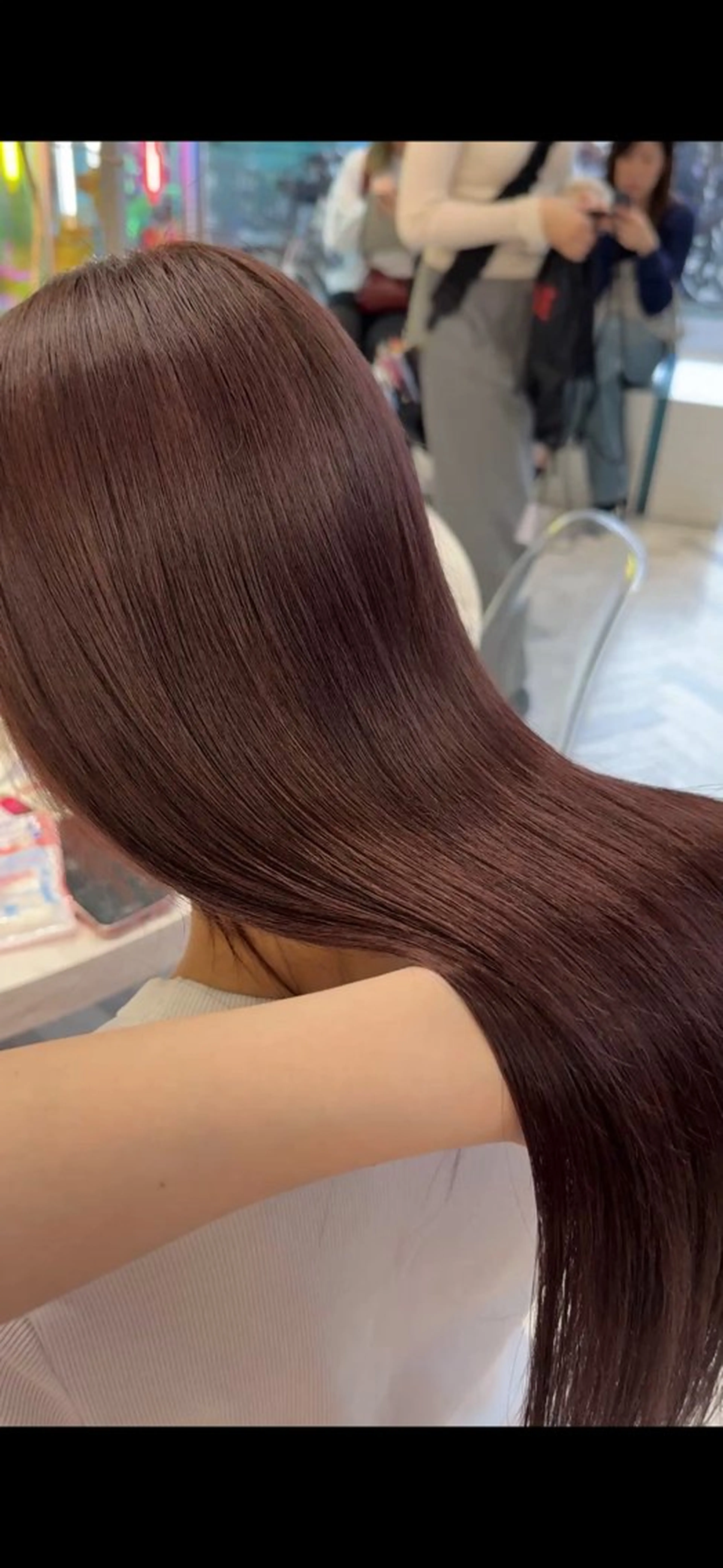 カラー ブリーチ ケアブリーチ デザインカラー ダブルカラー イヤリングカラー 酸性ストレート /ハイトーン/つばさのヘアスタイル