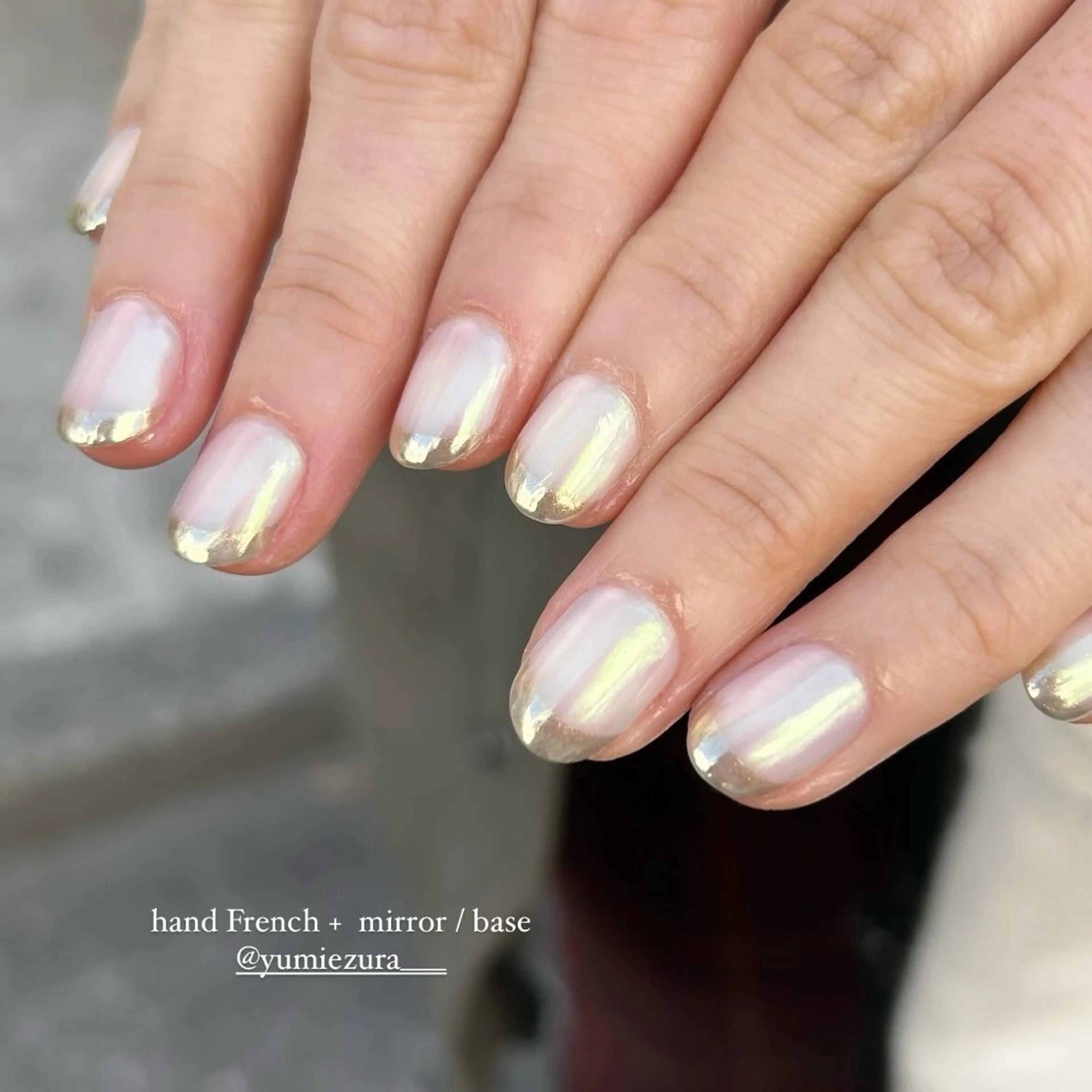 ネイル Yumi シンプルネイルのネイルデザイン