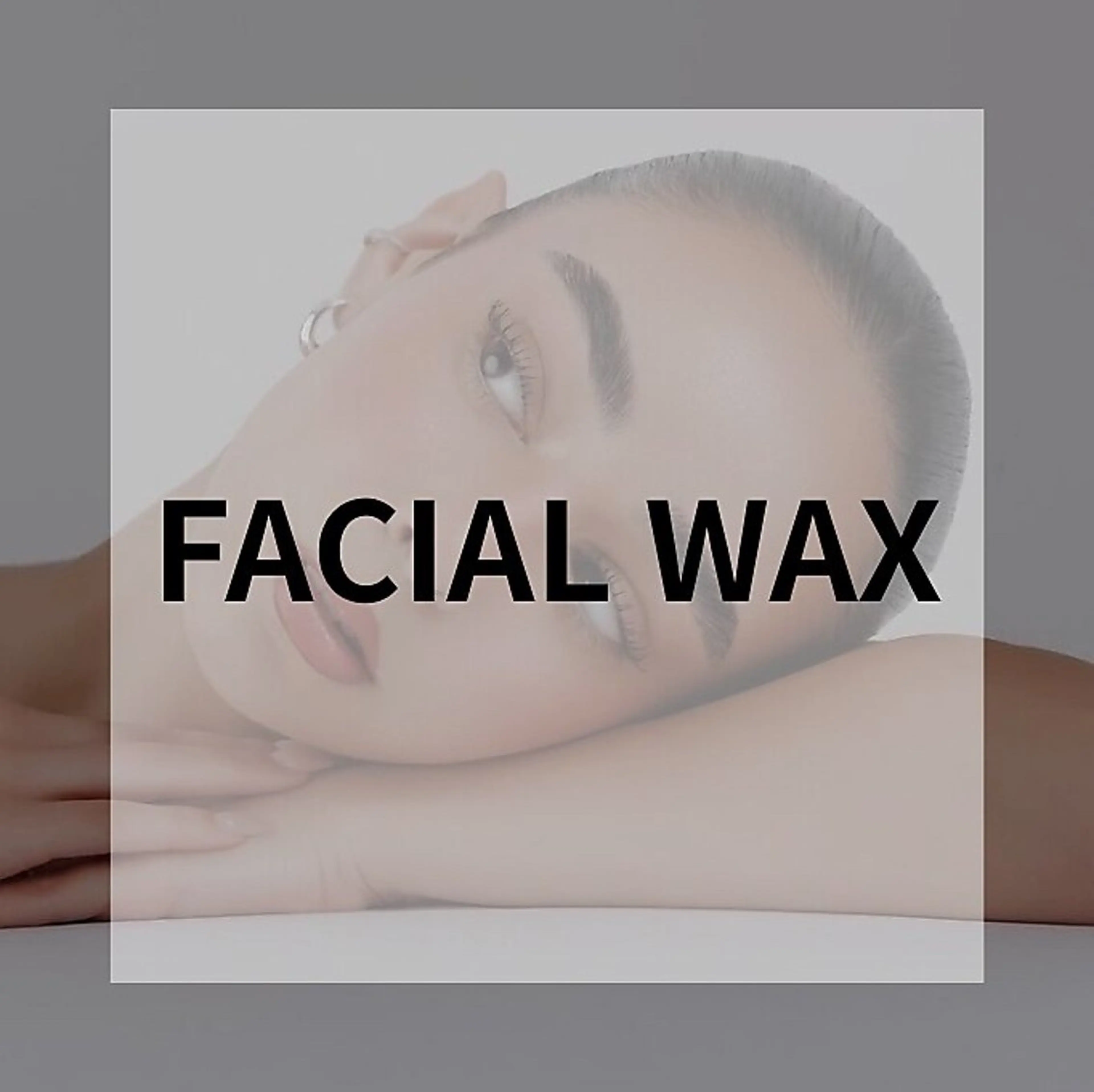 女性【OPEN価格】フェイシャル☆ワックス脱毛　[¥5400→¥3980]の写真