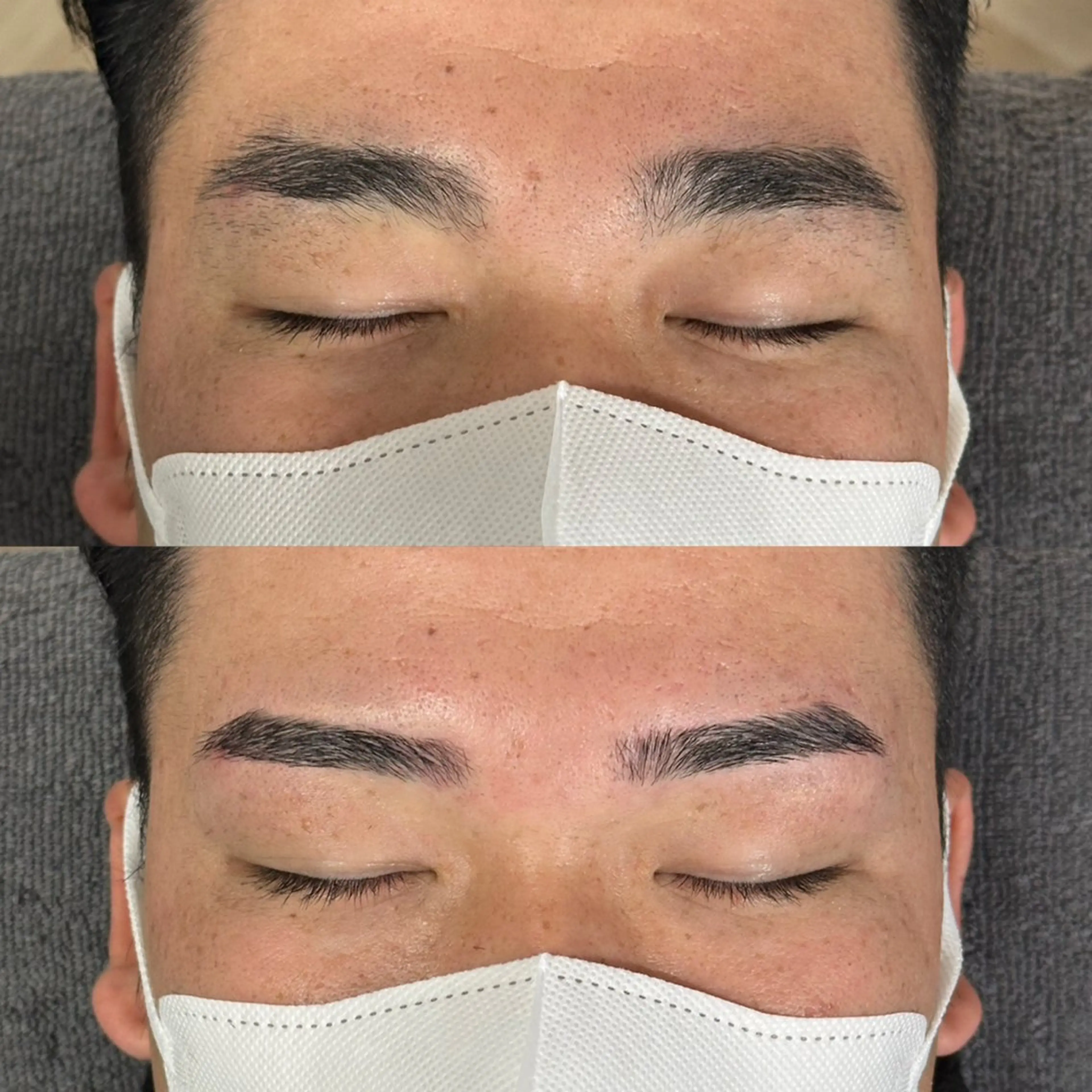 メンズ アイブロウ メンズパーマ 眉毛ワックス脱毛 メンズ専門眉毛サロンLINOPLUS所属・鈴木 唯の眉毛・アイブロウイメージ