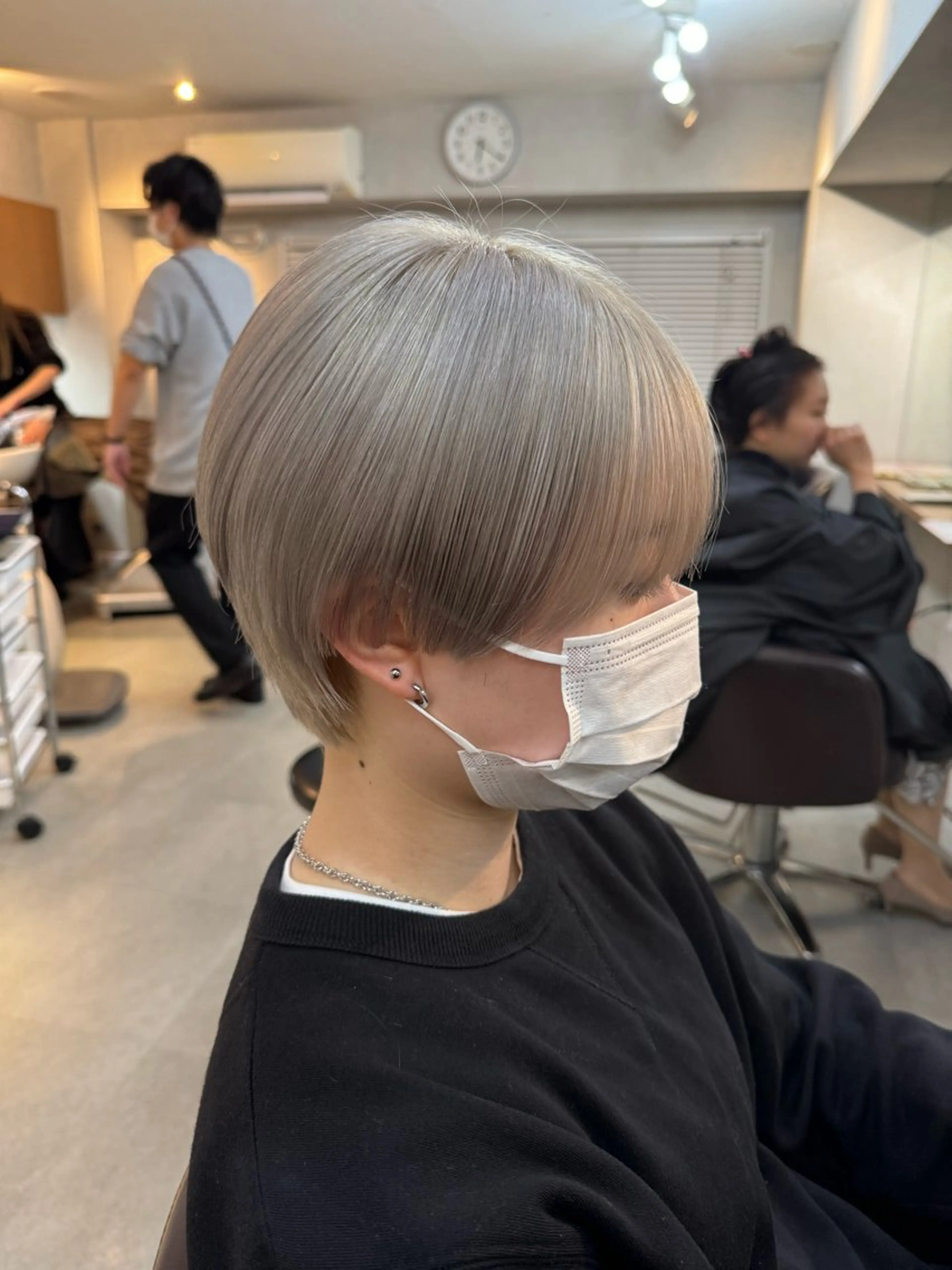 ショート トレンド透明感カラー ☘️大貫 昂涼🐹のヘアスタイル