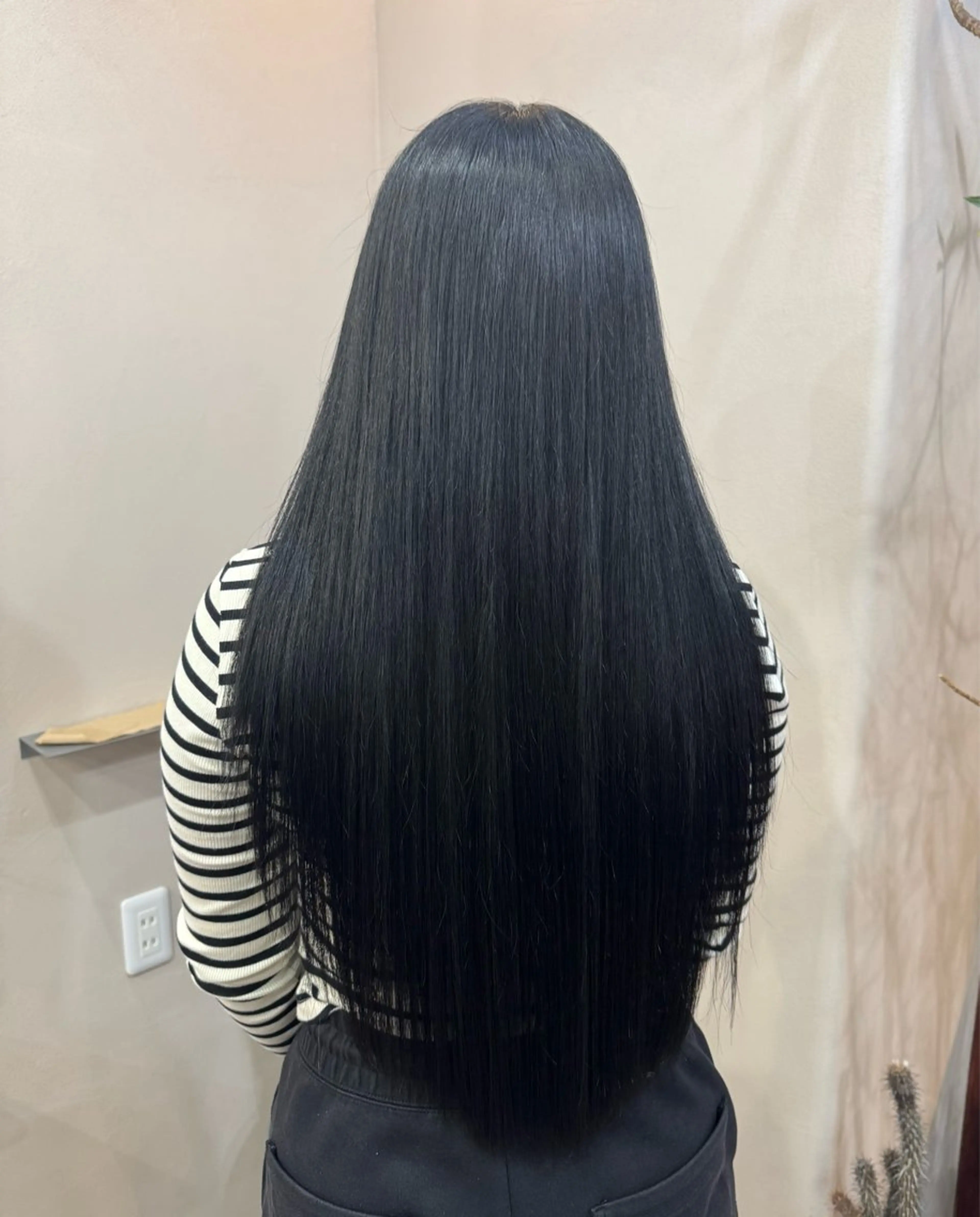 縮毛矯正の写真