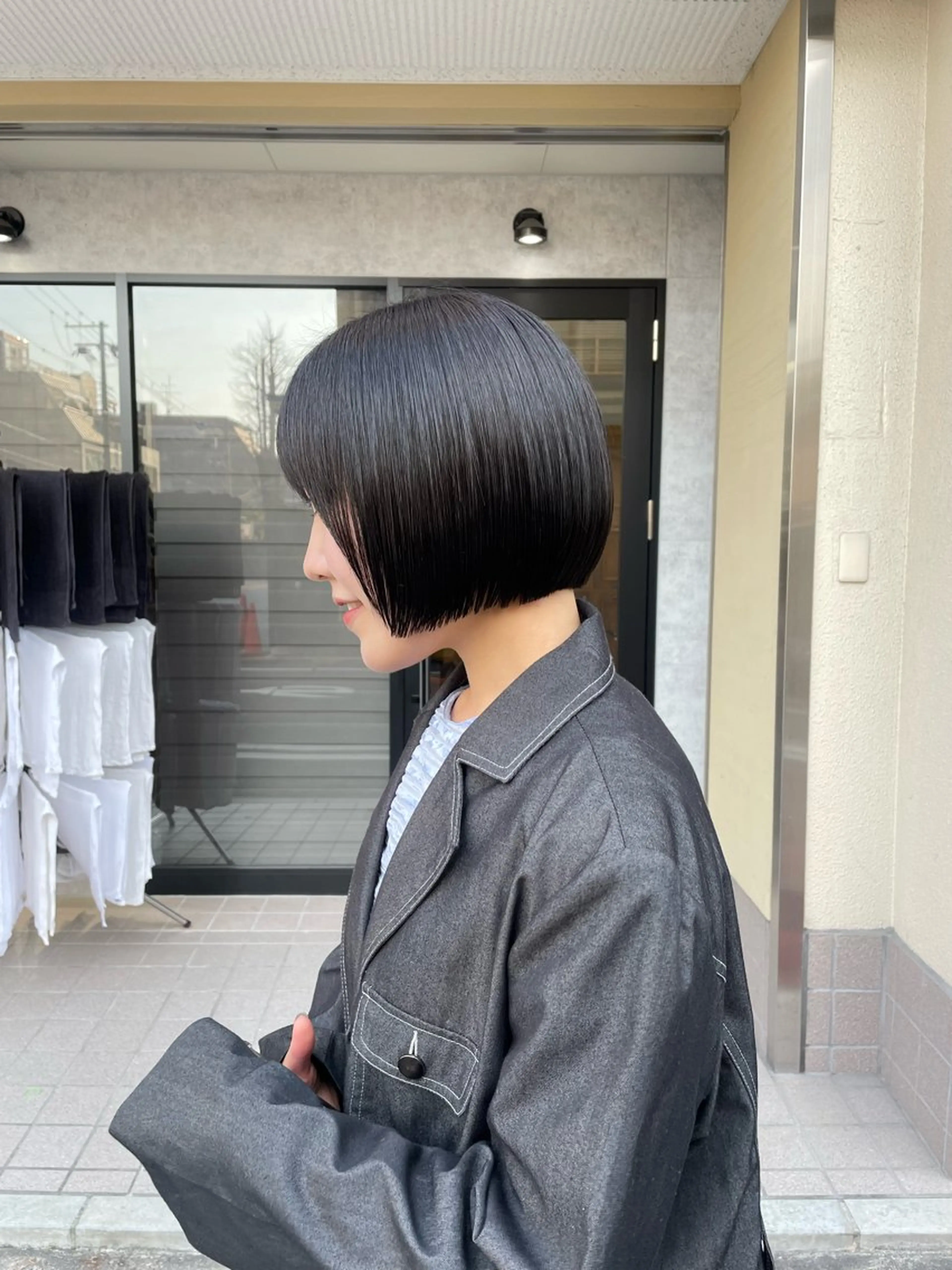 ショート ボブ マツダ レンのヘアスタイル