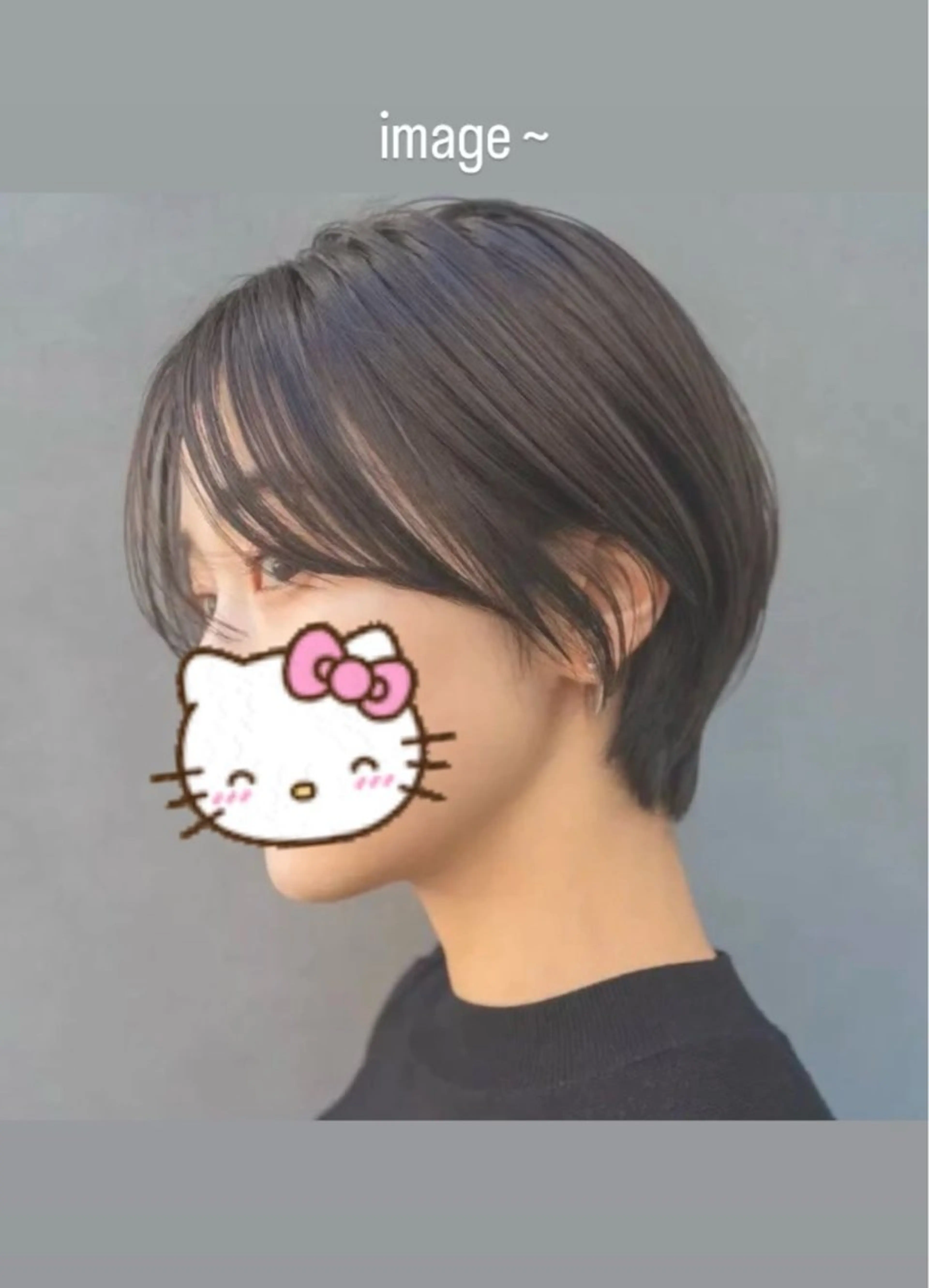 ショート ショートヘア anon Loemのヘアスタイル