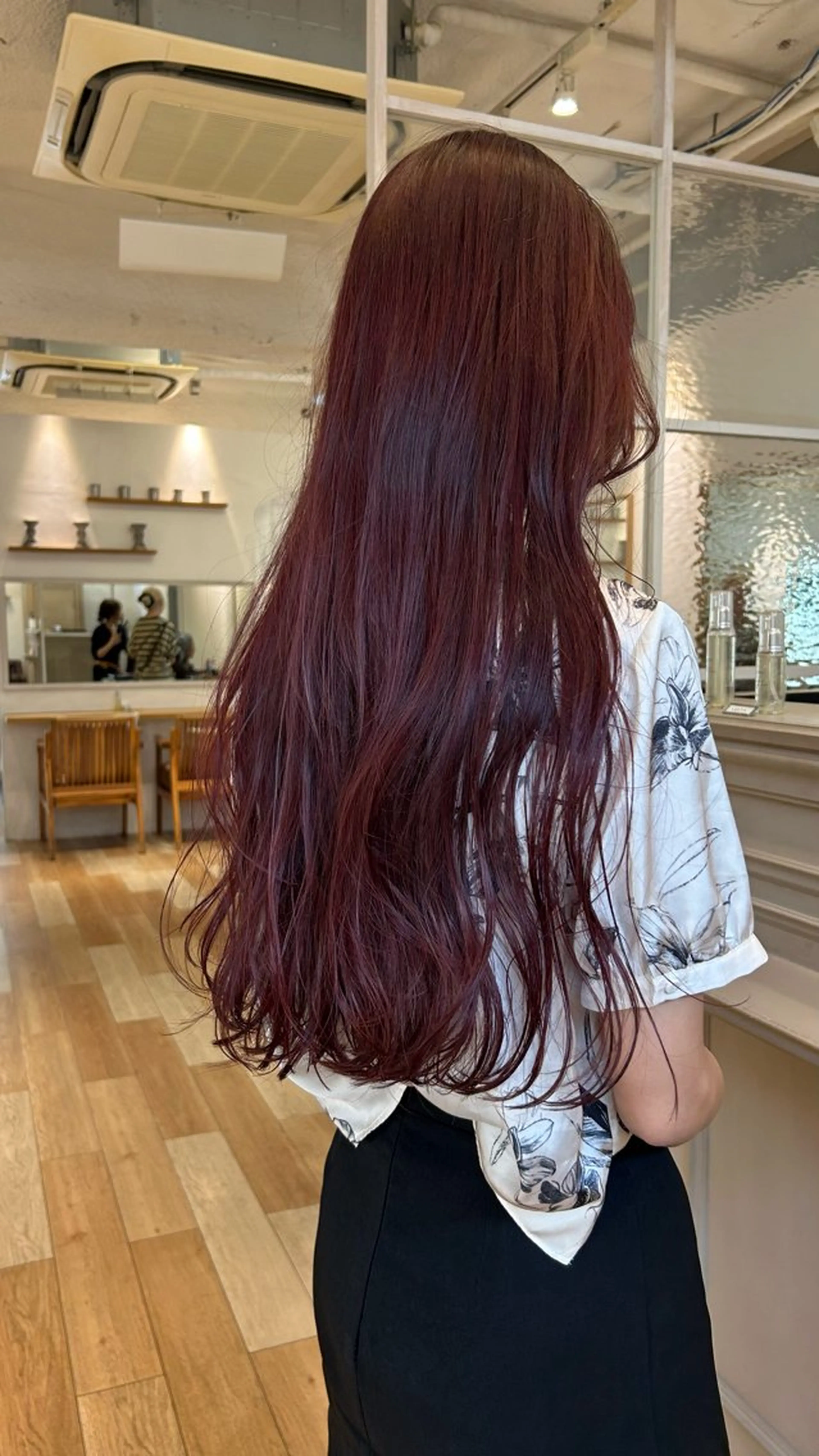 ロング カラー ヘアカラー じゅわっと暖色カラー 🍊Moemiのヘアスタイル