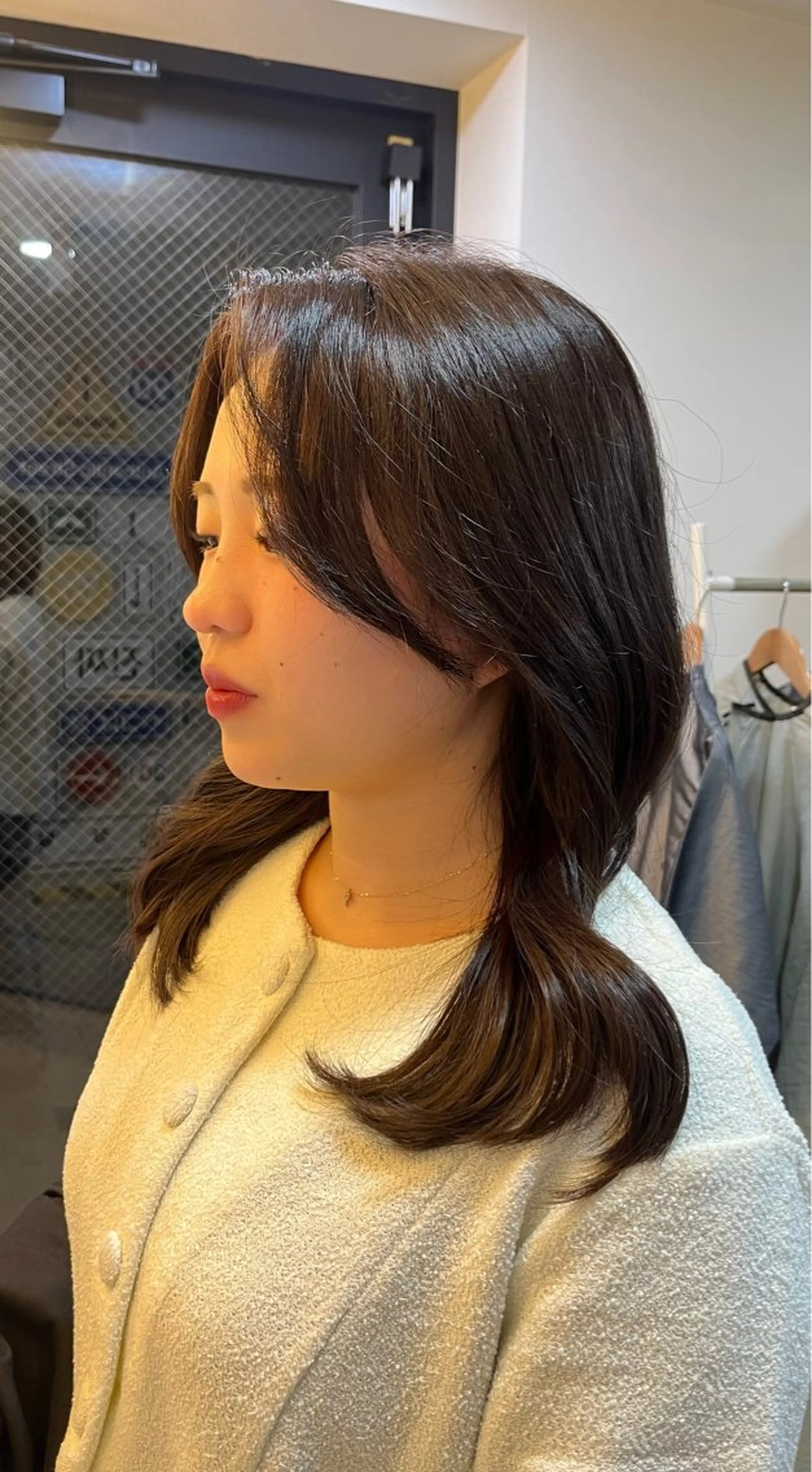 カラー AYANE ◝✩韓国ヘアのヘアスタイル