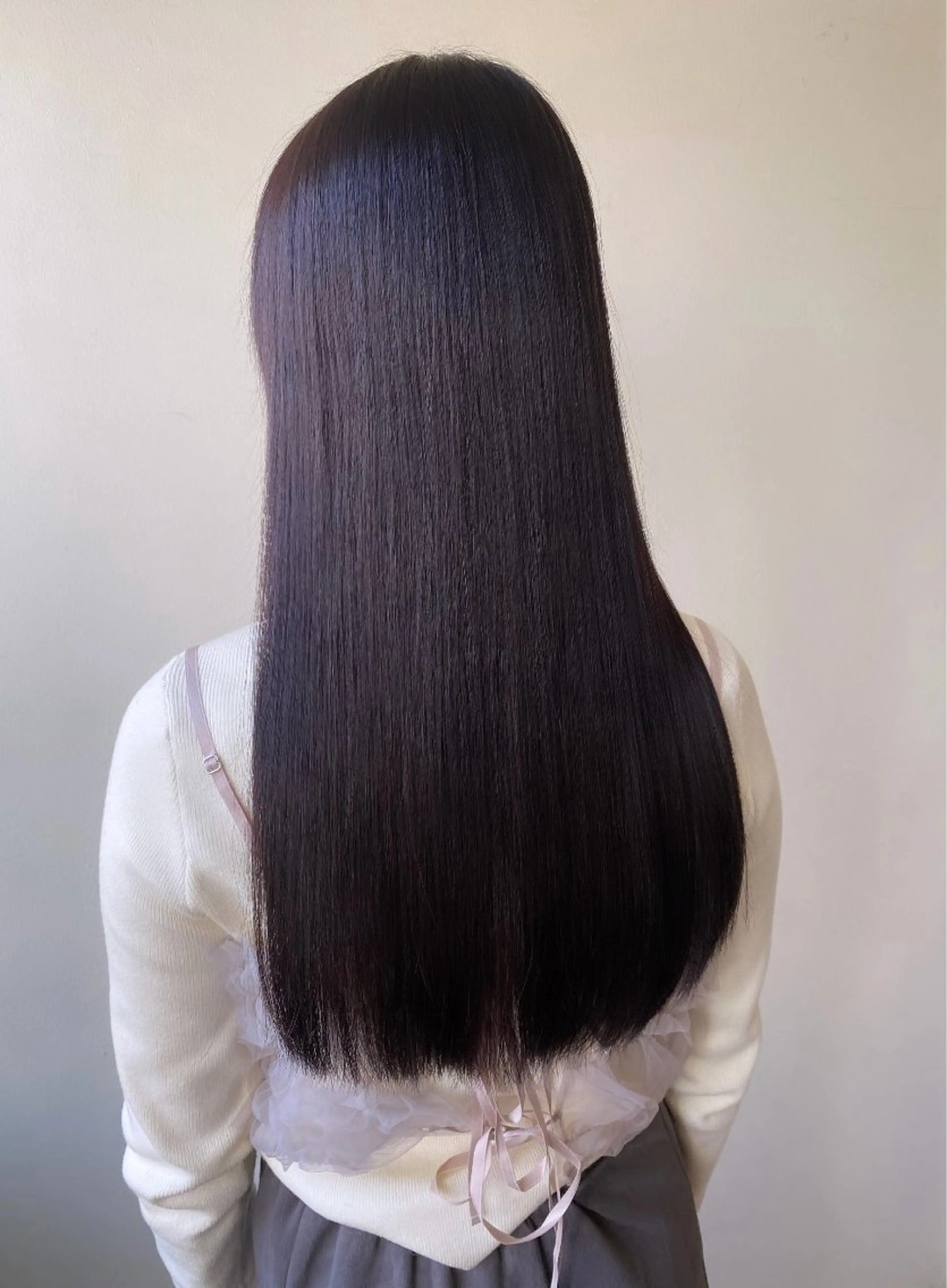 カット+縮毛矯正+ハホニコトリートメント(マイクロバブル付)の写真