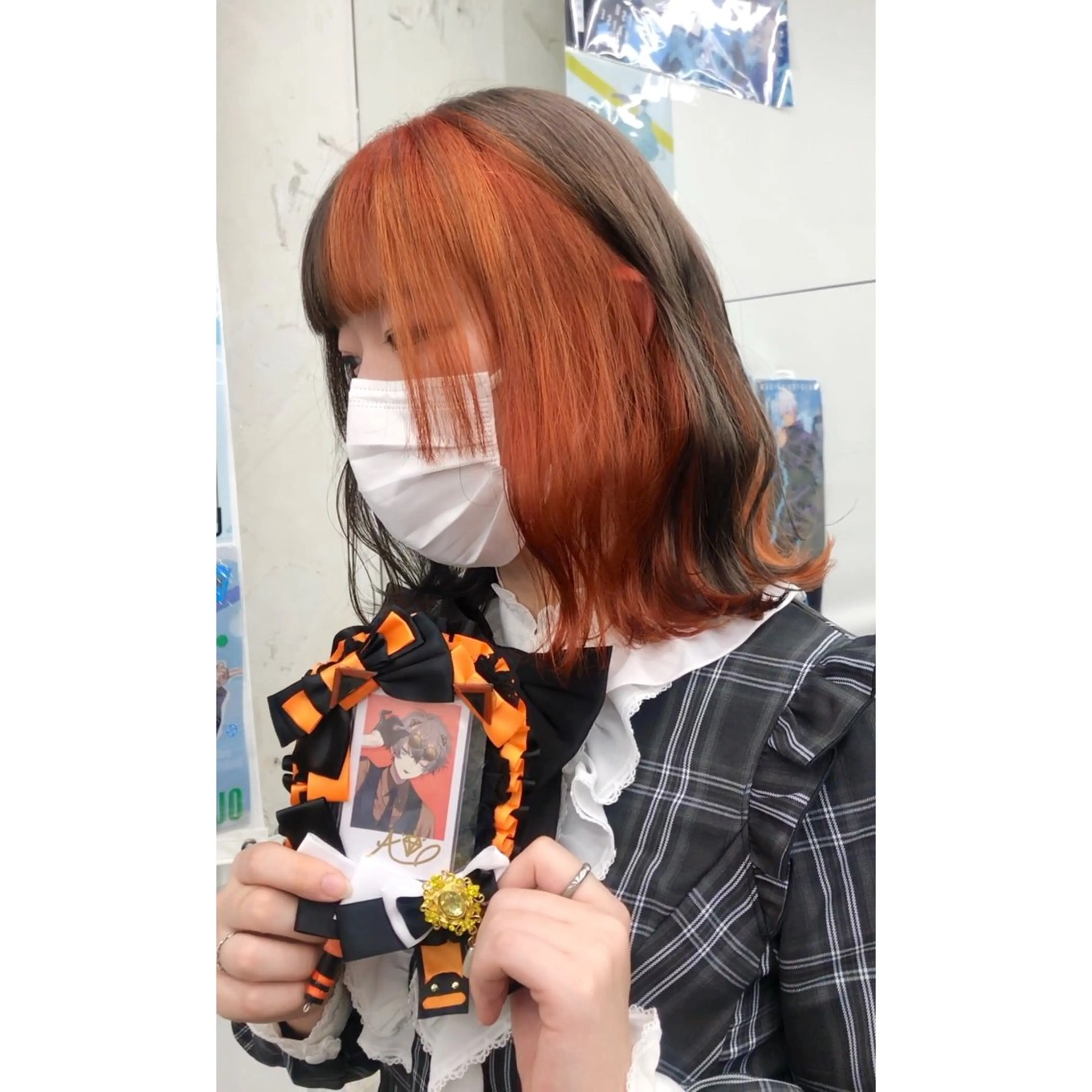 ミディアム カラー 推しカラー✨ オタク美容師ユウカのヘアスタイル