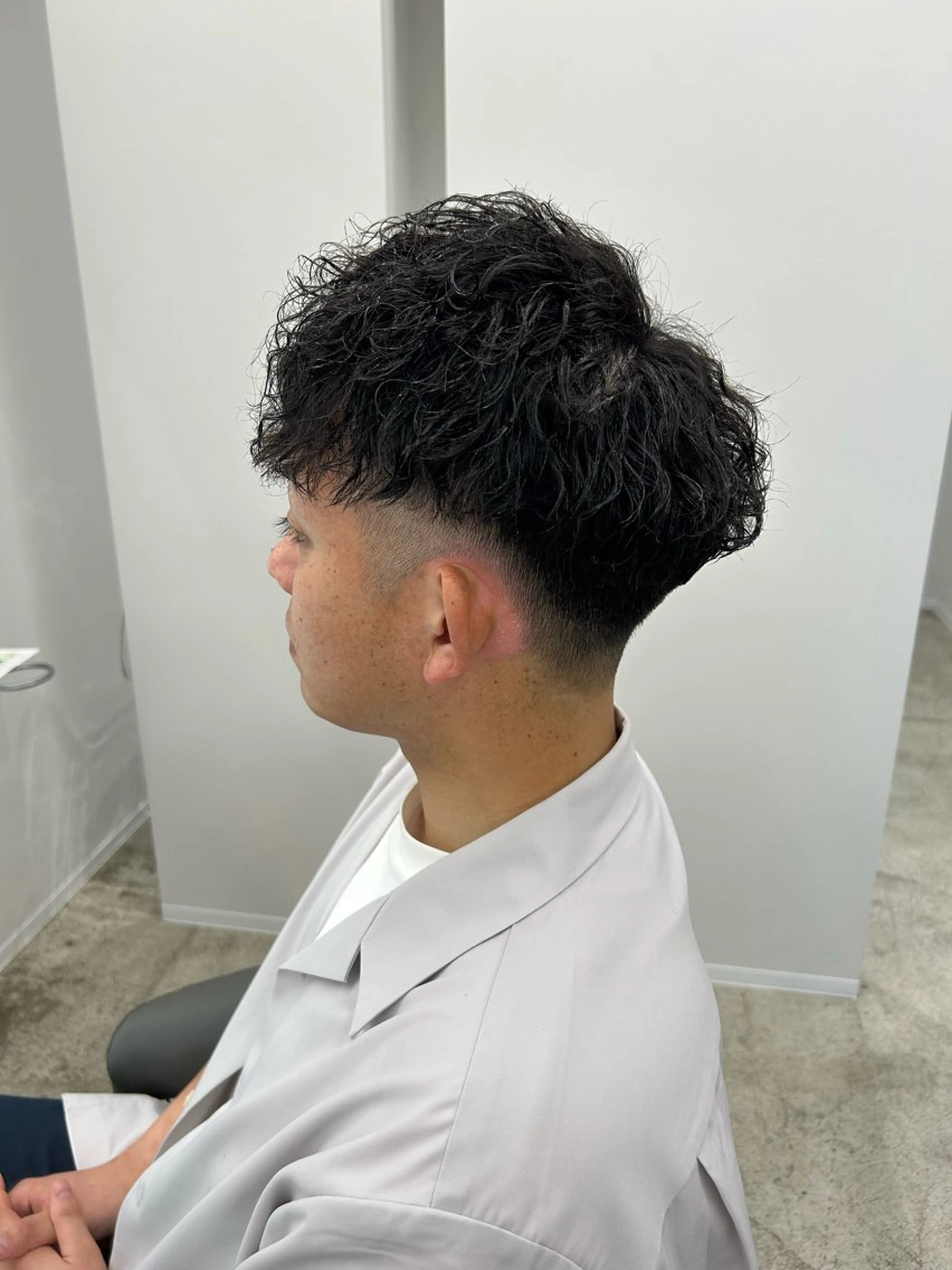 メンズ カット パーマ トリートメント 梶田 伸篤のヘアスタイル