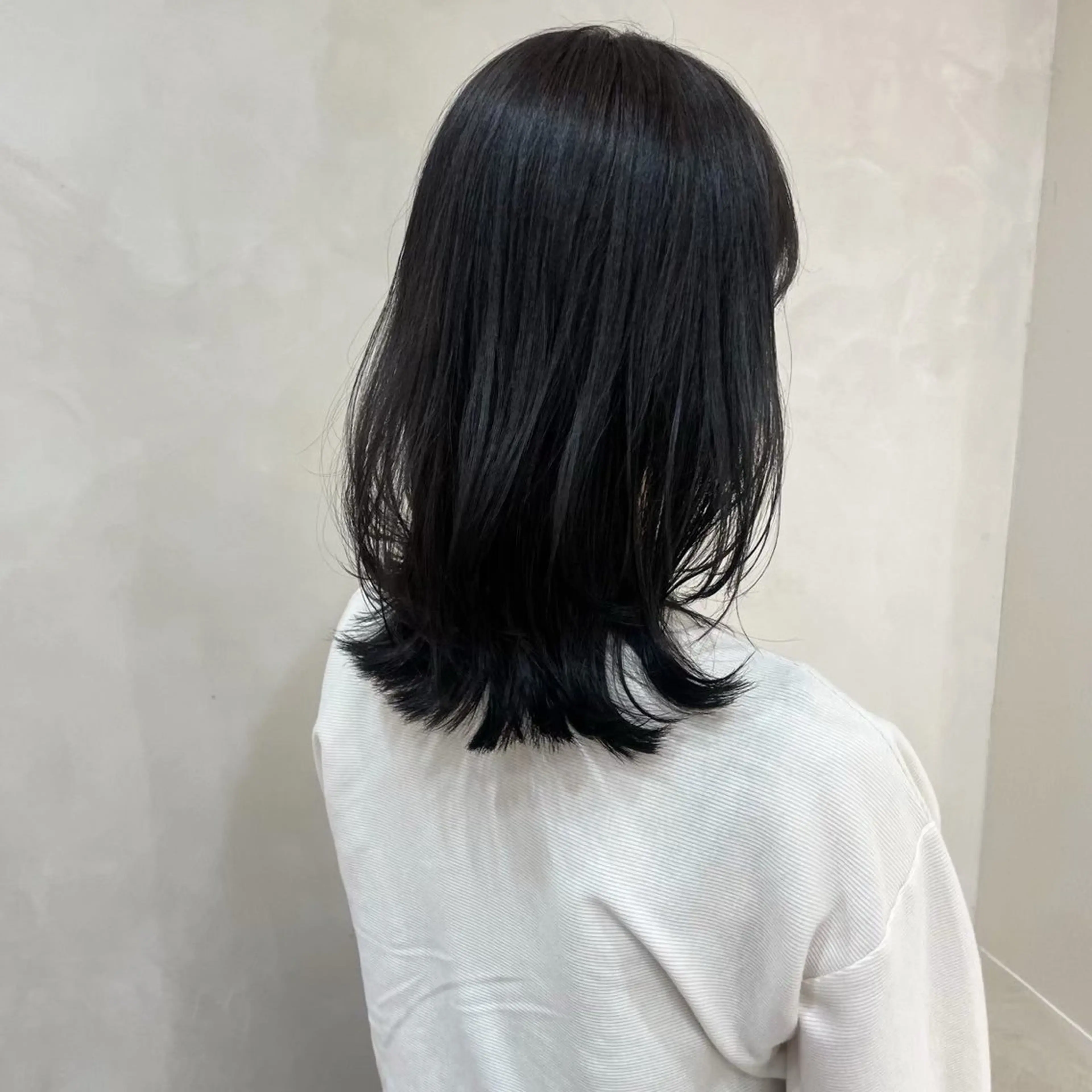 ミディアム LUVISM ボブ りきカットモデル募集のヘアスタイル