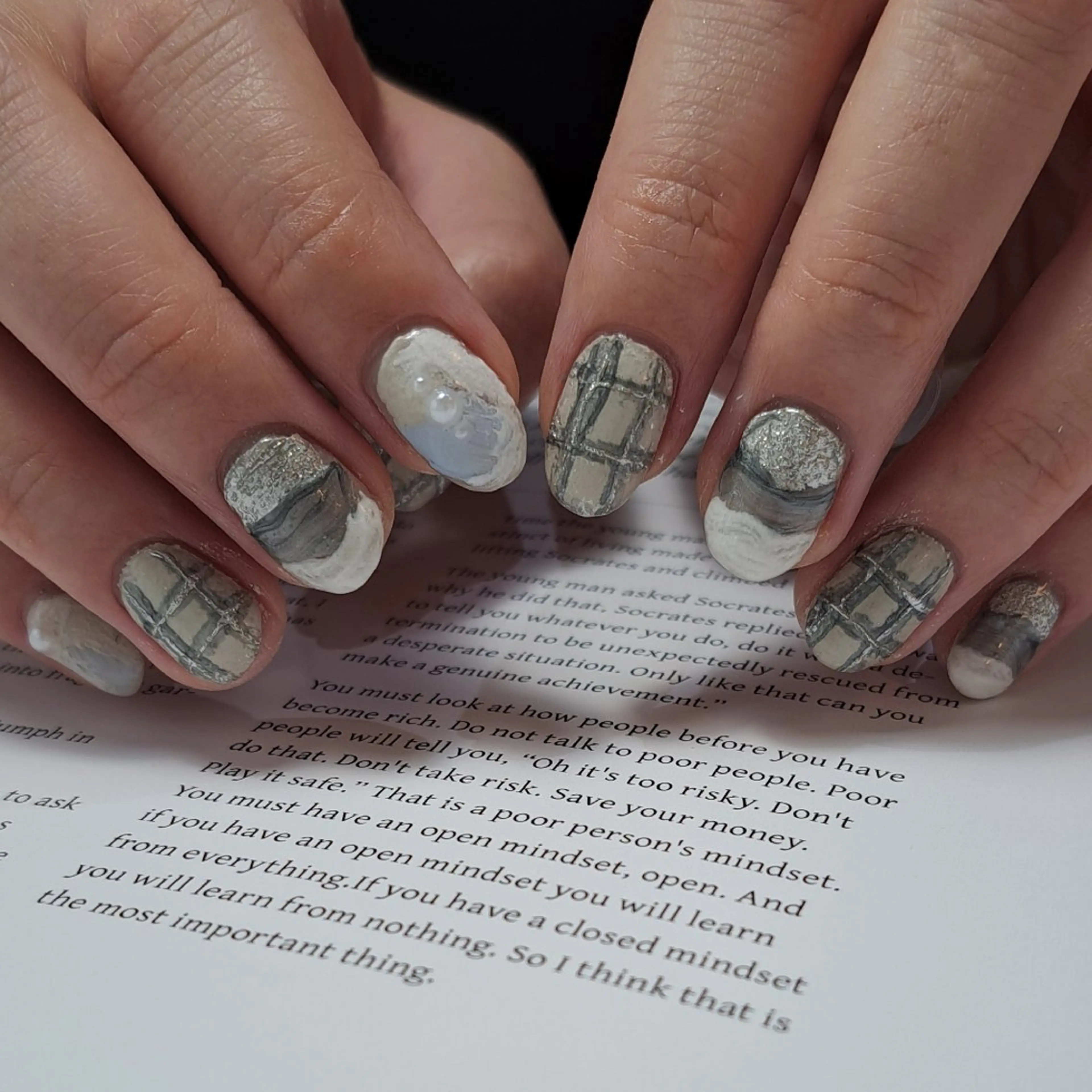 ネイル アートネイル ジェルネイル 持ち込み ニュアンスネイル ハンドネイル Nail mood デザイン持ち込みokのネイルデザイン