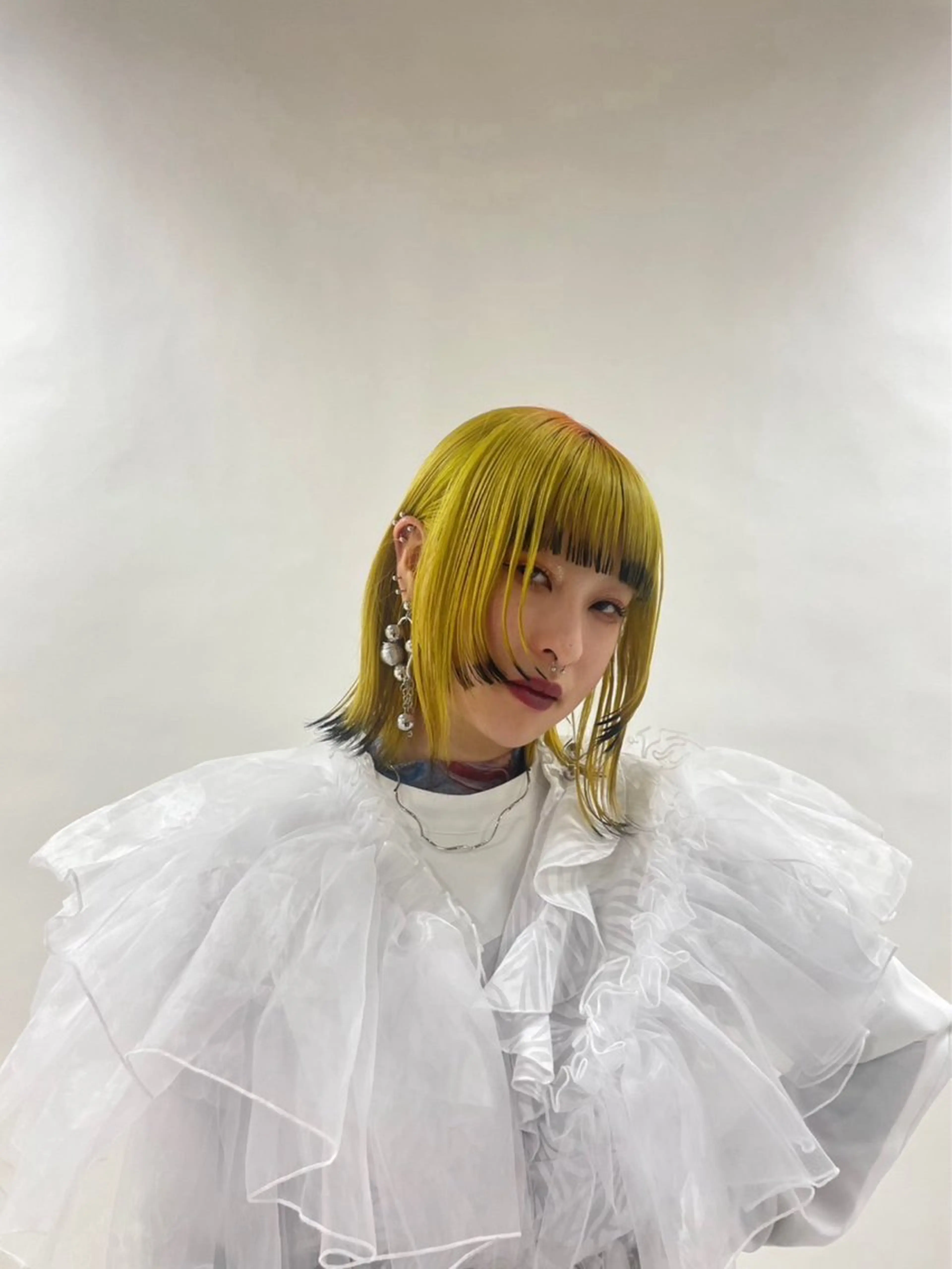 ミディアム 似合わせパーマ/ メンズパーマ/しゅうのヘアスタイル