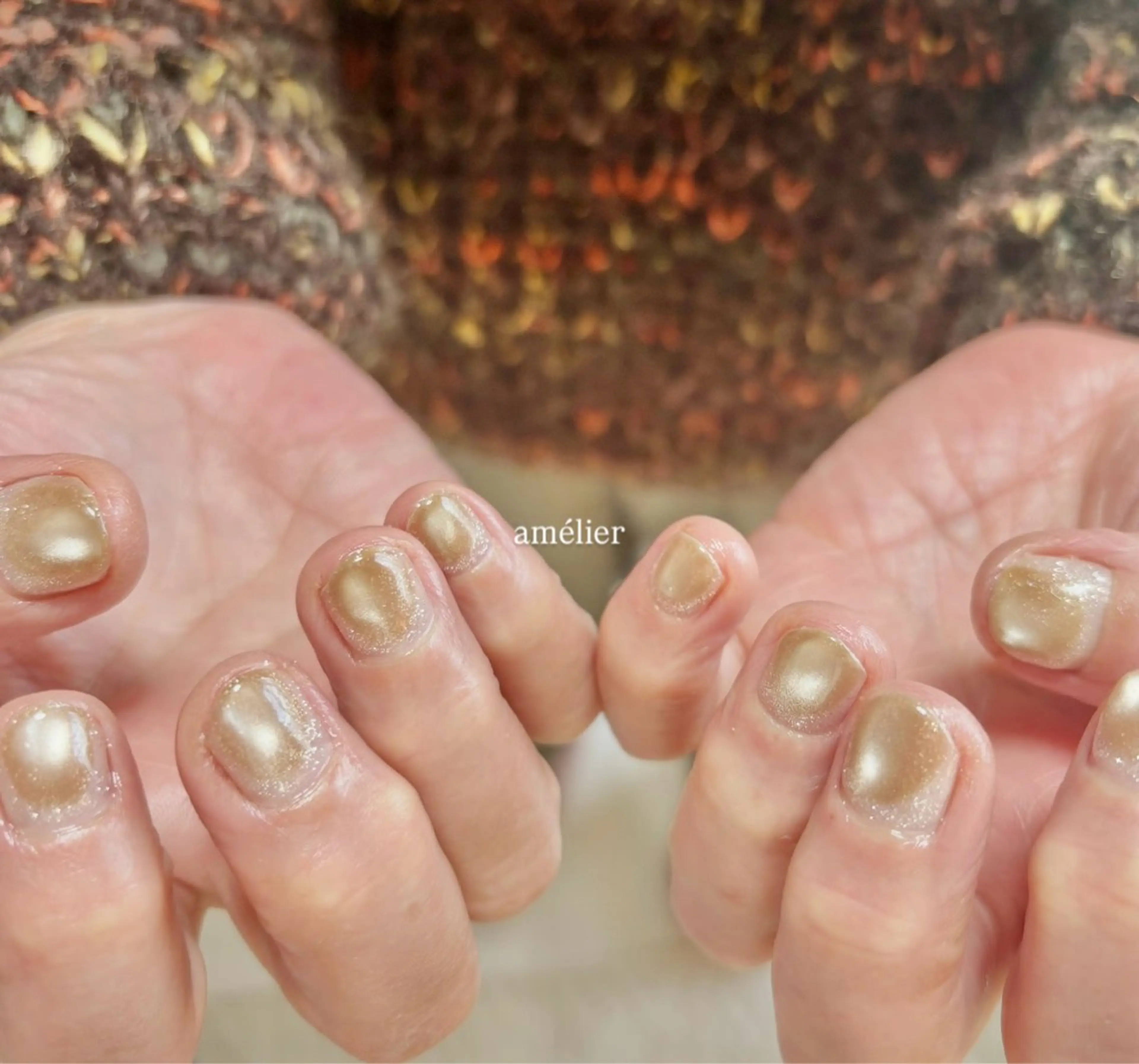 ネイル キラキラネイル ハンドネイル amélier ꕁアメリエꕁのネイルデザイン
