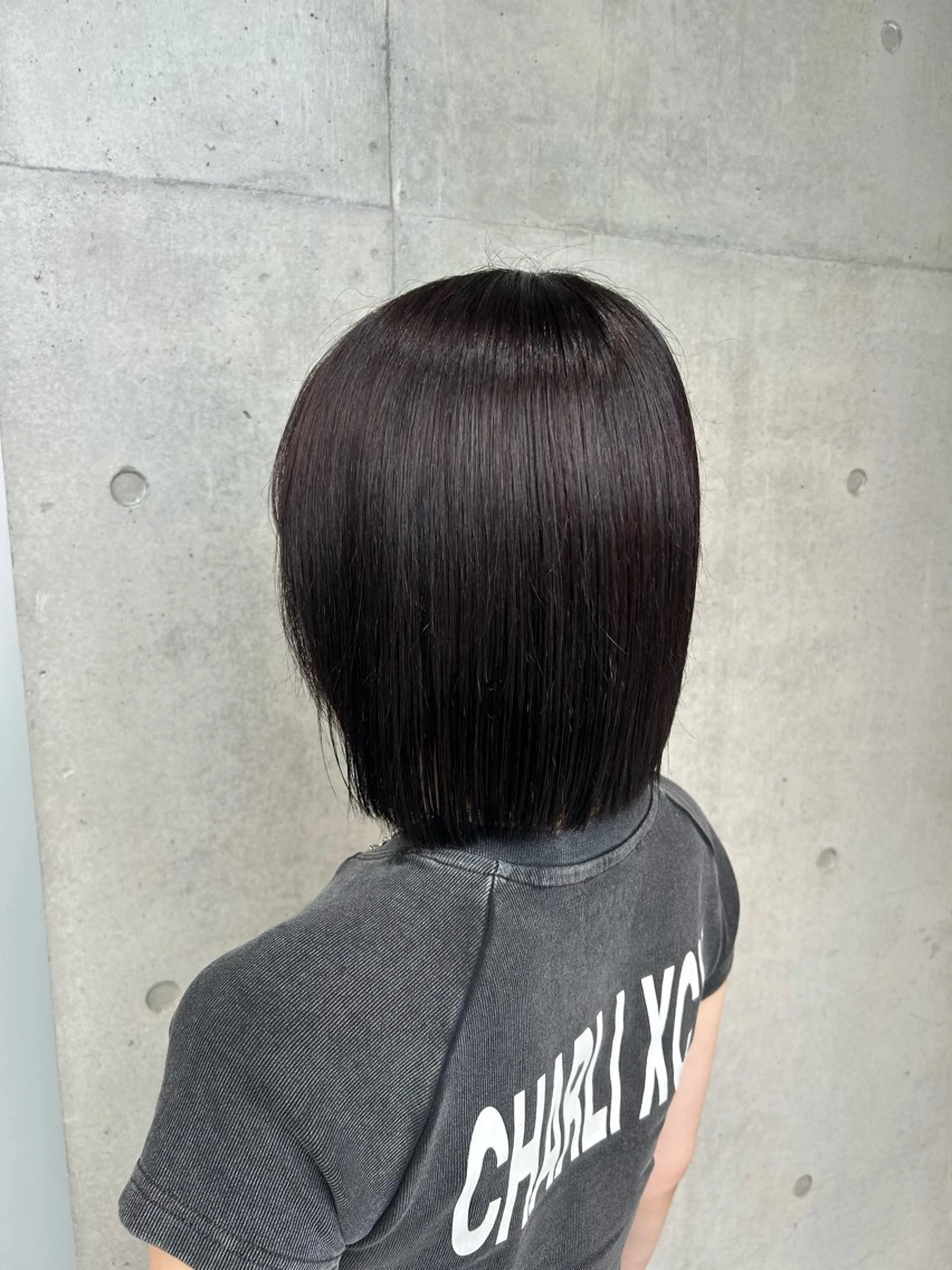 ショート カラー ヘアアレンジ カット ヘアカラー トリートメント ボブ艶モテカラー🫧 カリンのヘアスタイル