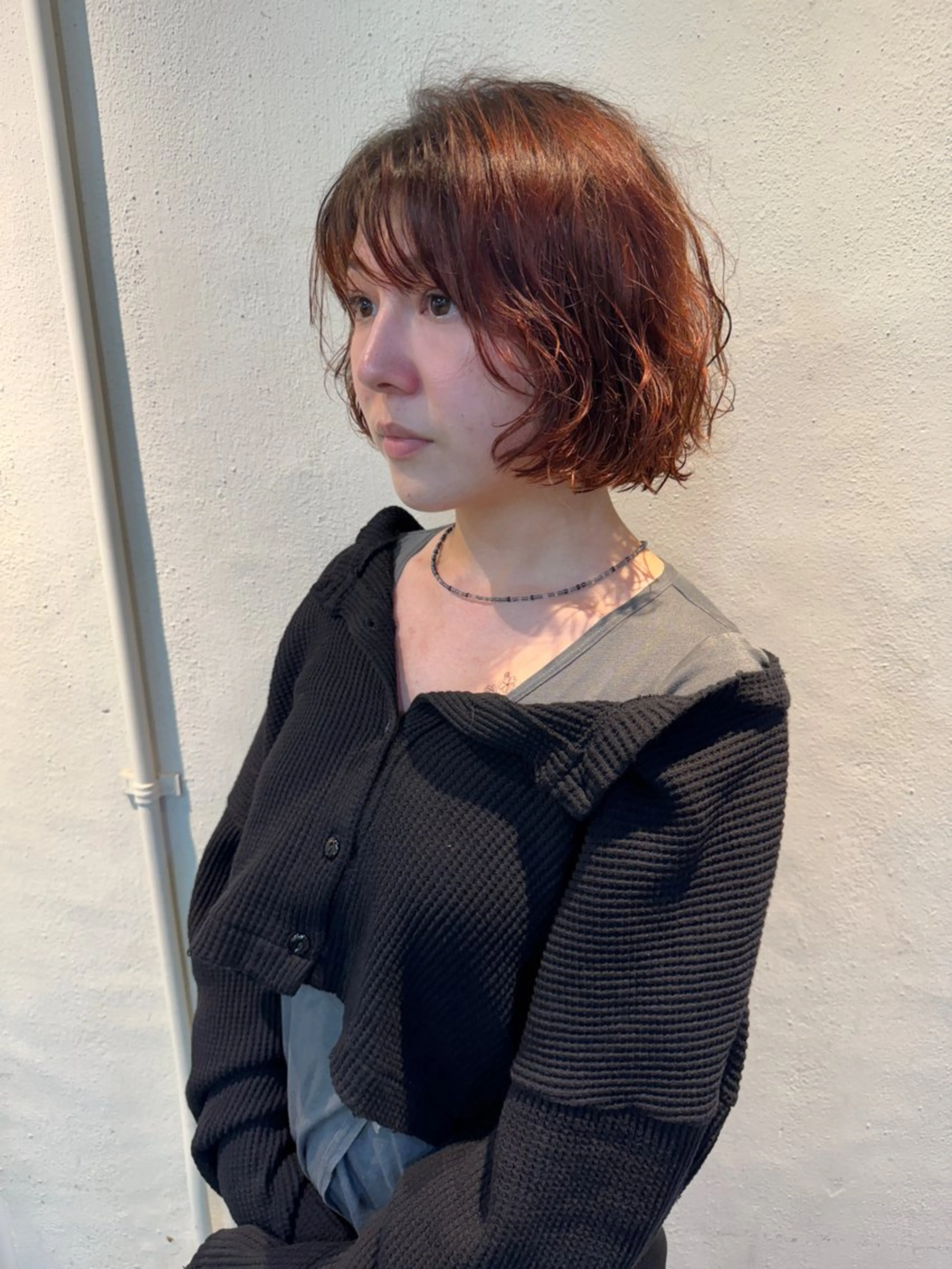 【U25】カット+パーマモデルの写真