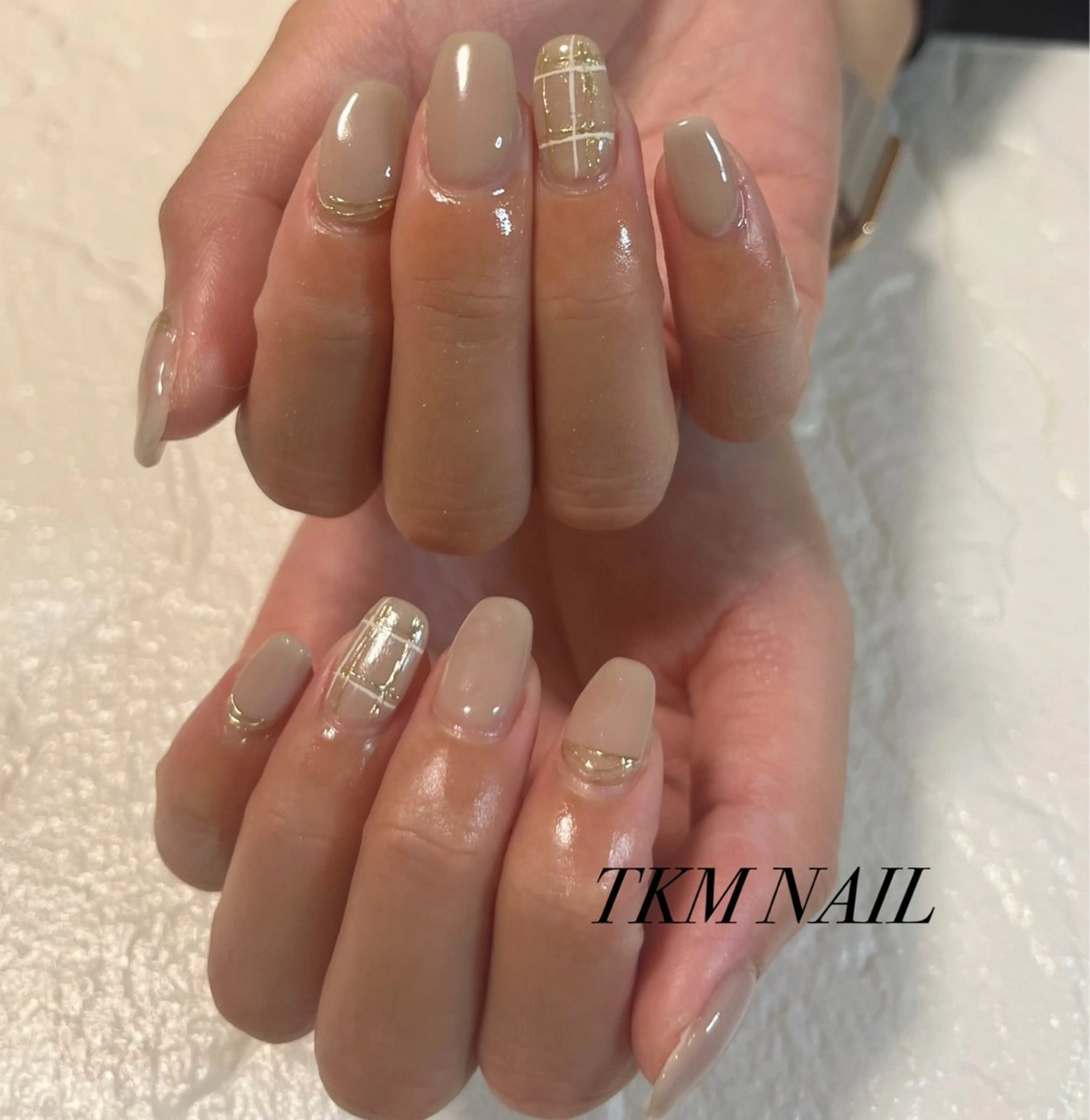 ネイル シンプルネイル ______ TKM  NAILのネイルデザイン