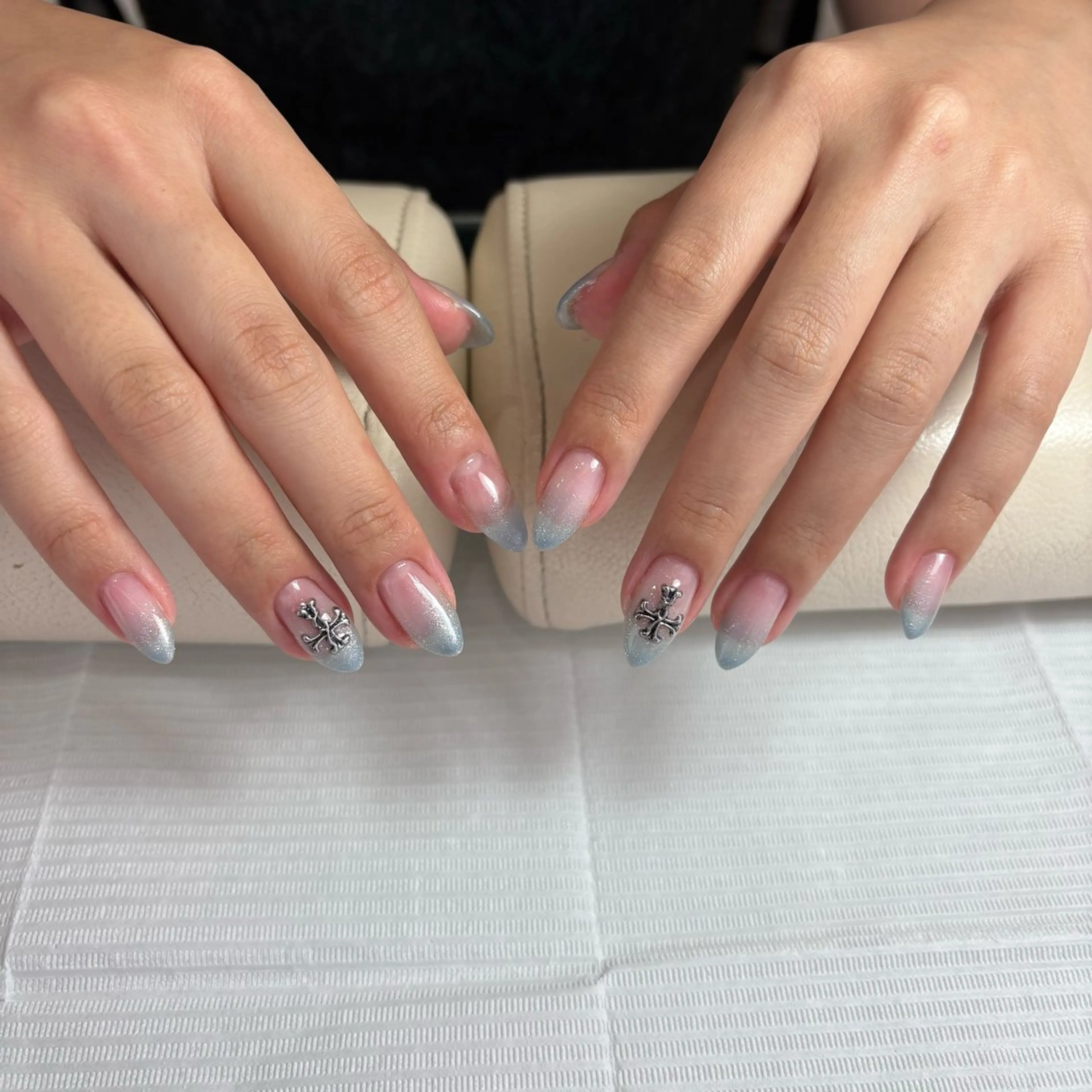 ネイル グラデーション アッカスタイル 天野のネイルデザイン