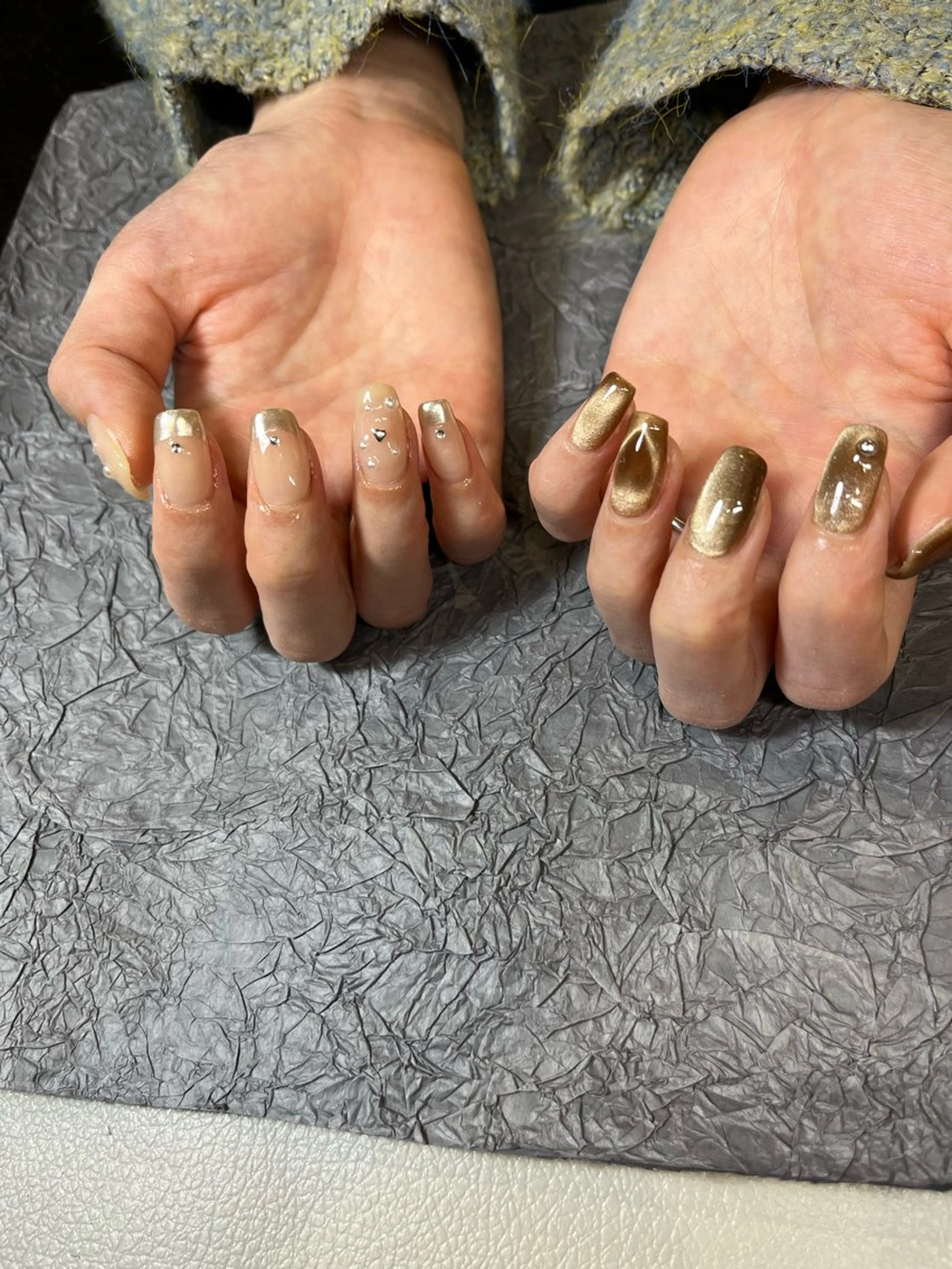 ネイル ハート S. SAYAのネイルデザイン