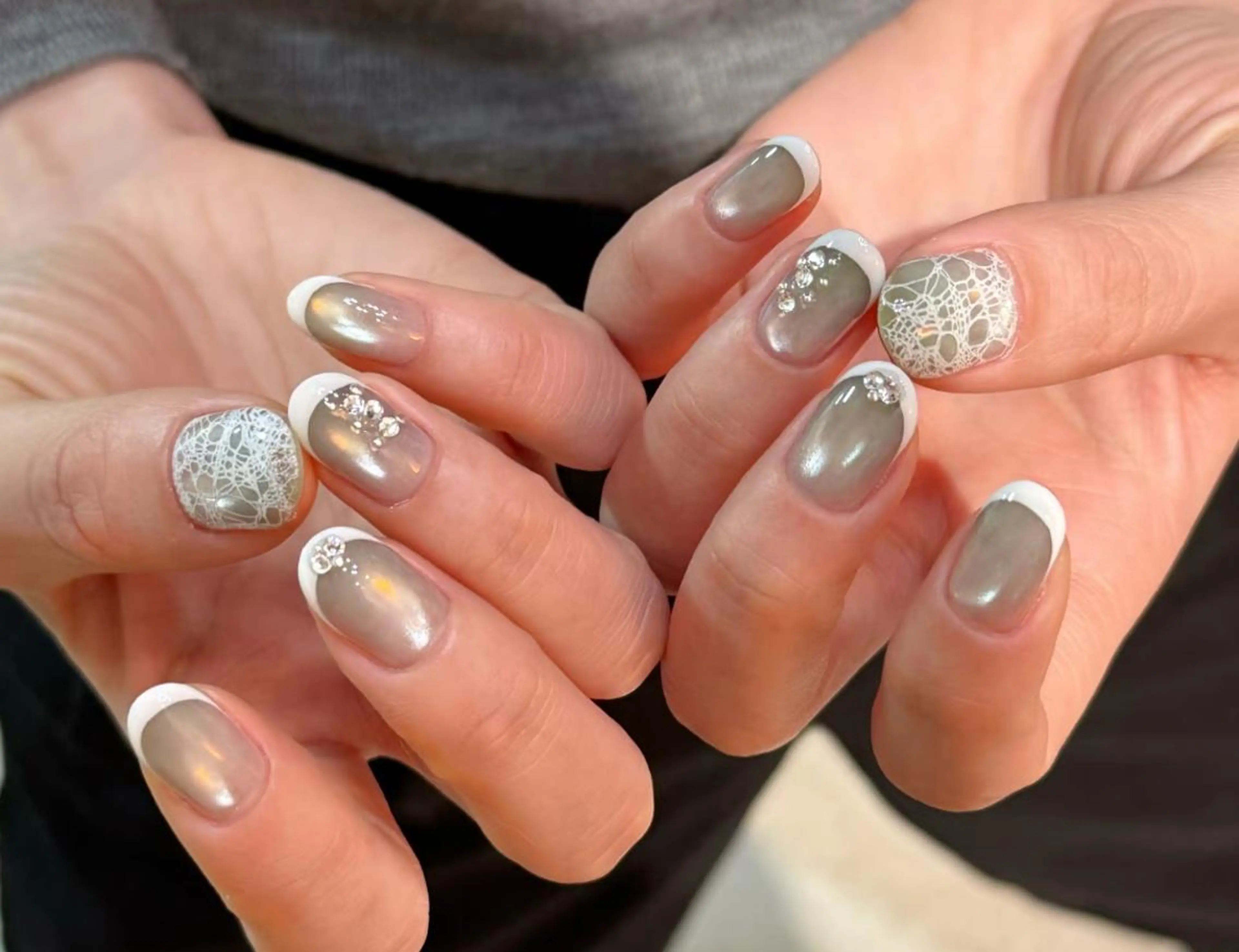 ネイル ハンドネイル ハンドケア 🍑 momo_nailのネイルデザイン