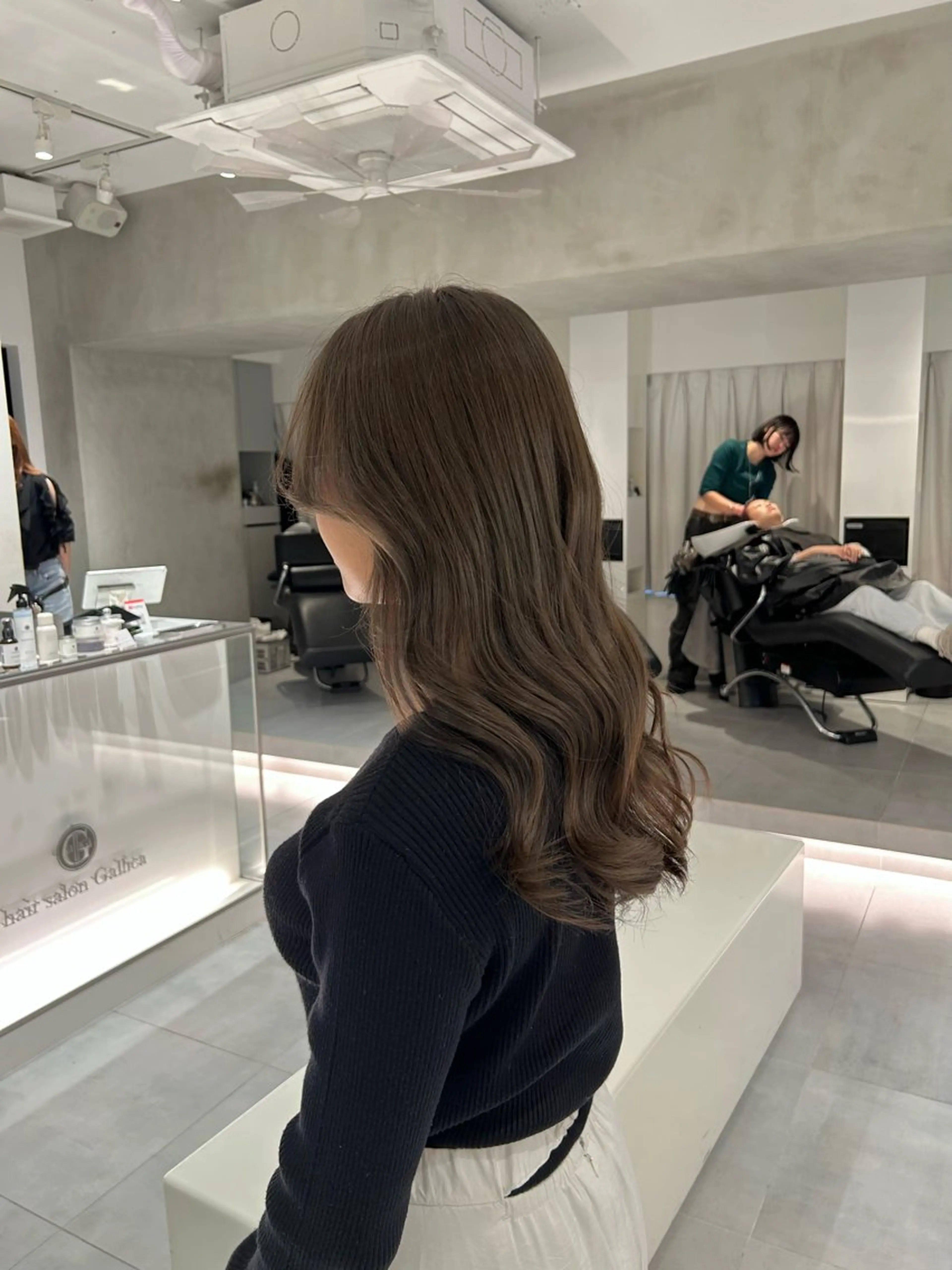 ロング カラー カット ヘアカラー 🧚つやさらhair 🧚manakaのヘアスタイル