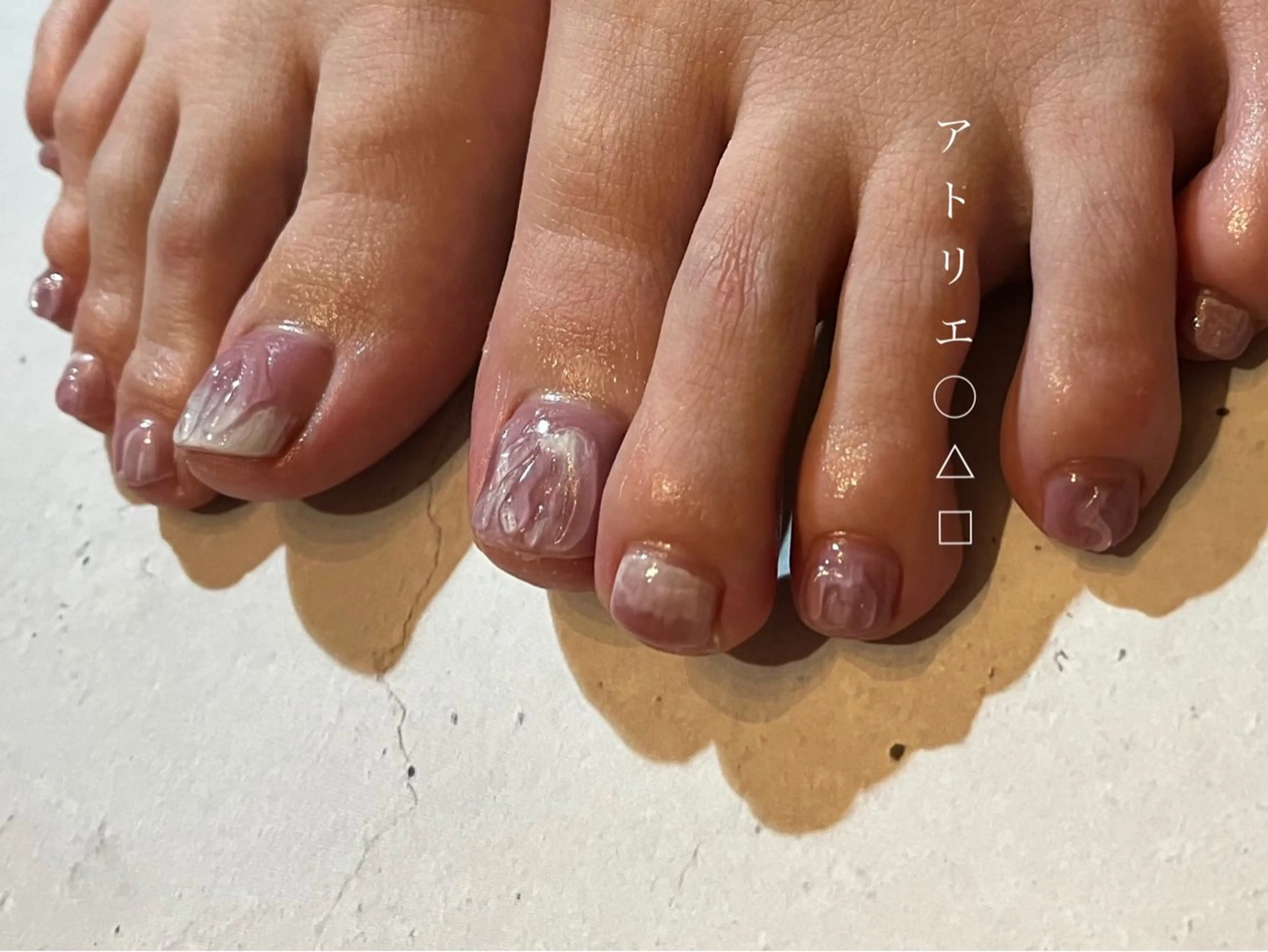 ネイル フットネイル アトリエ ○△□のネイルデザイン