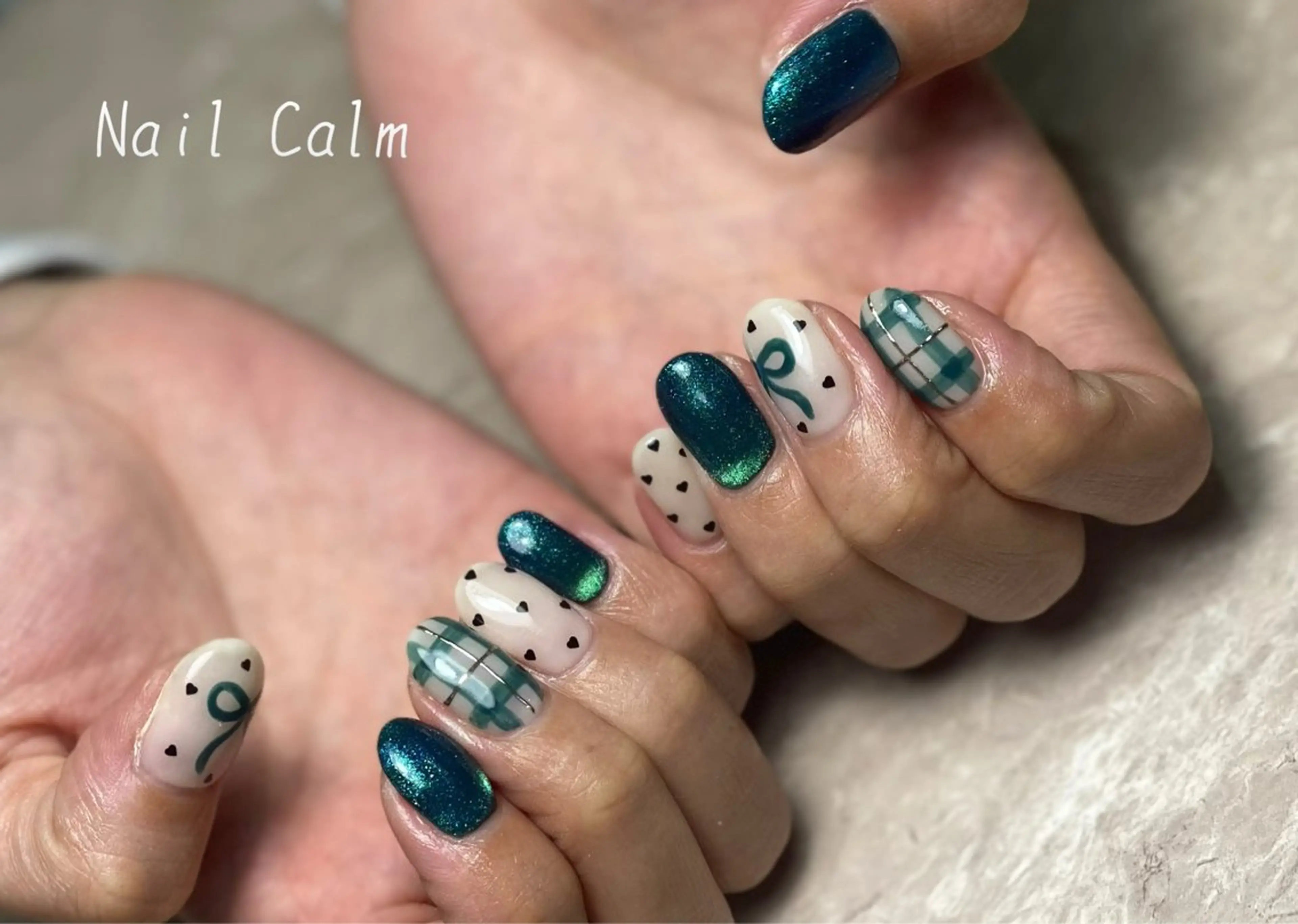 ネイル アートネイル ハンドネイル プライベートサロン Calmのネイルデザイン