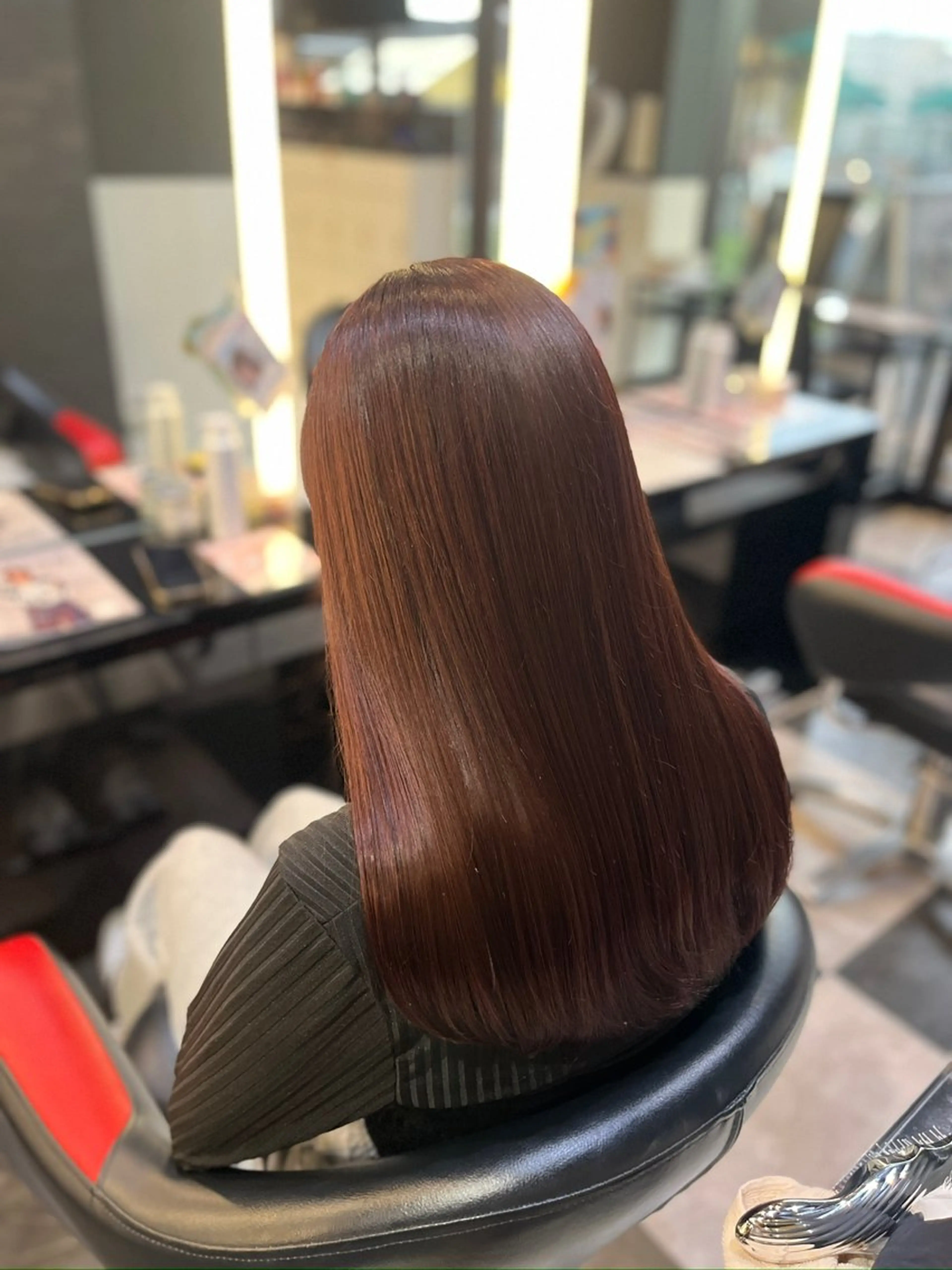 🖇️カット+ハイライト+ イルミナカラー+2stepトリートメント🥣💛の写真