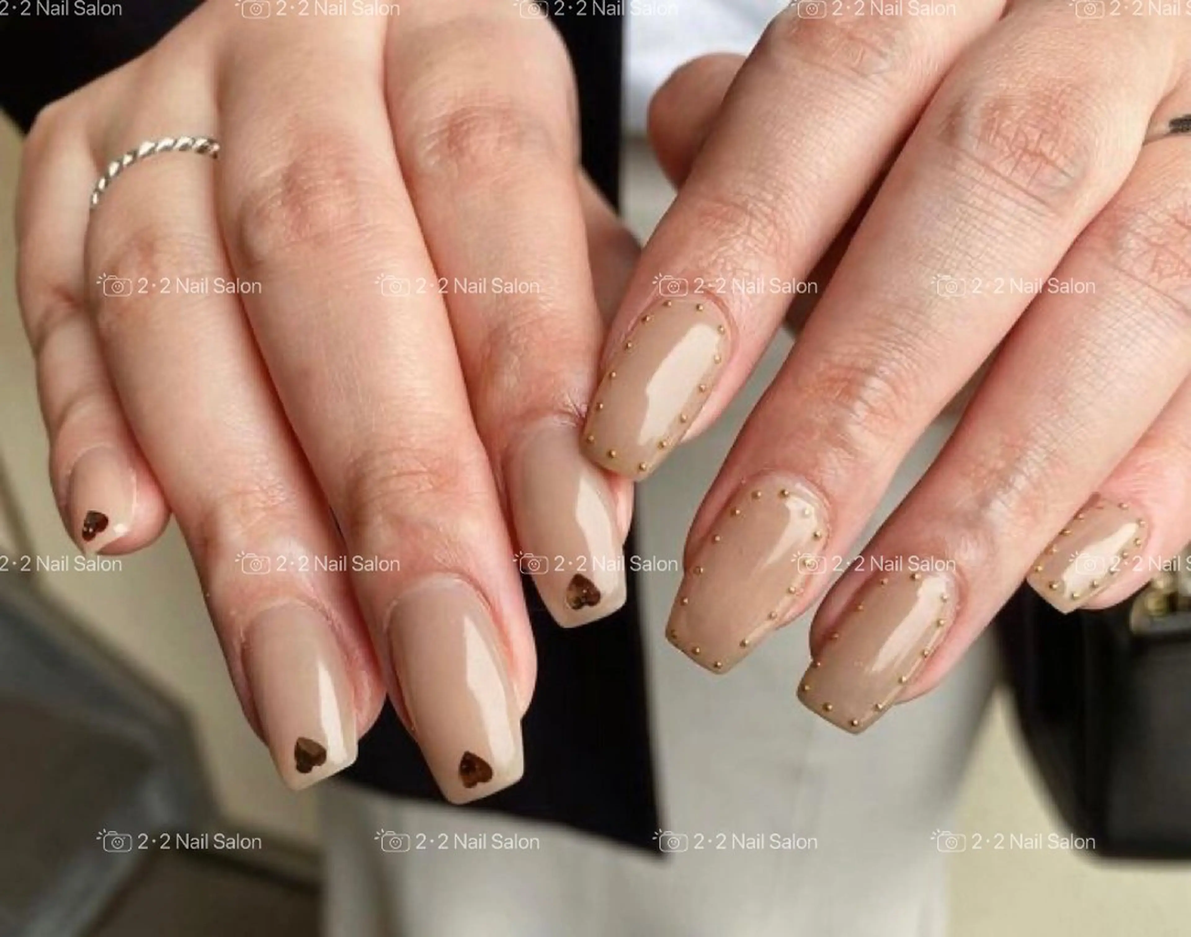 ネイル アートネイル 🦋y y Nail 🤍のネイルデザイン