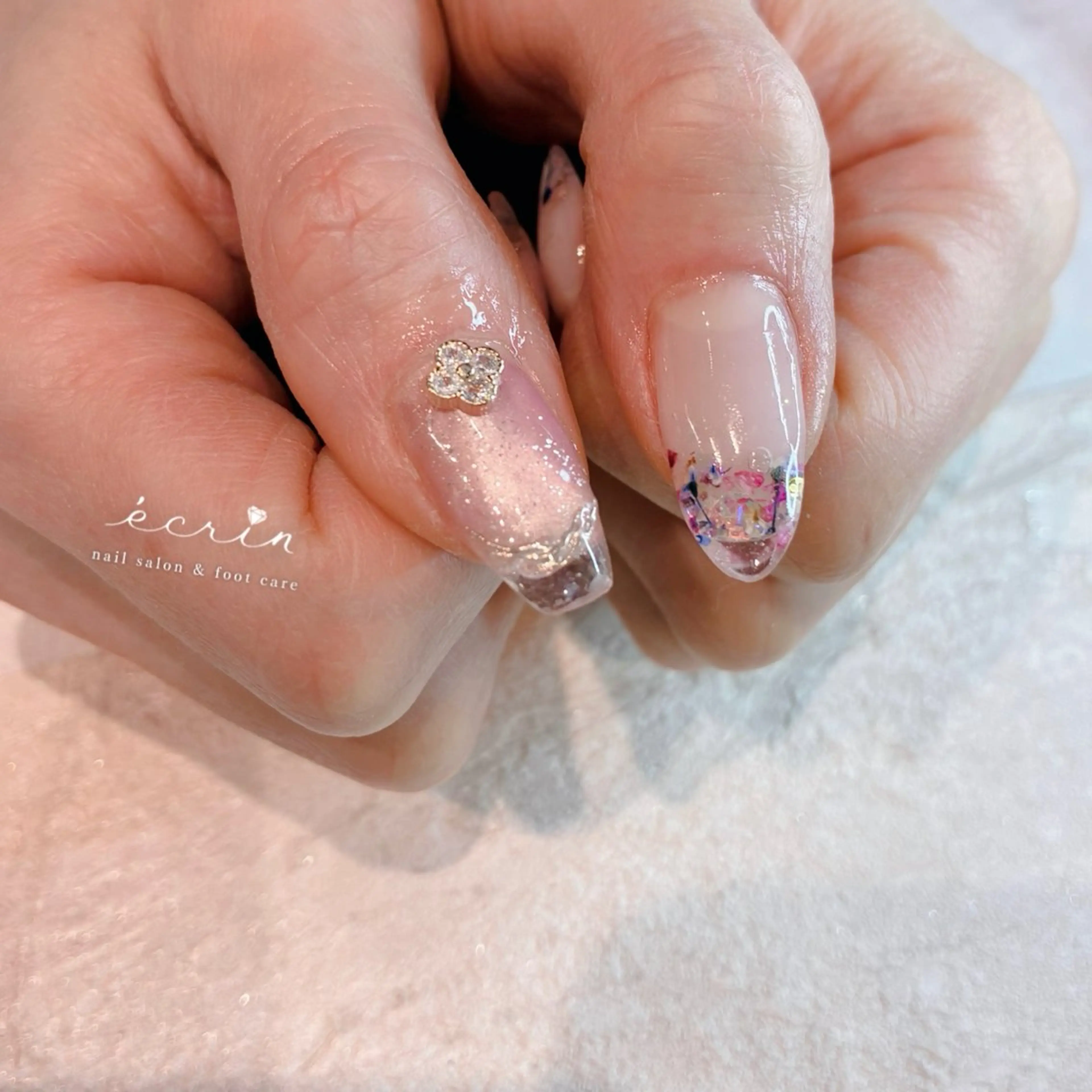 クリアフレンチ/クリア長さだしの写真