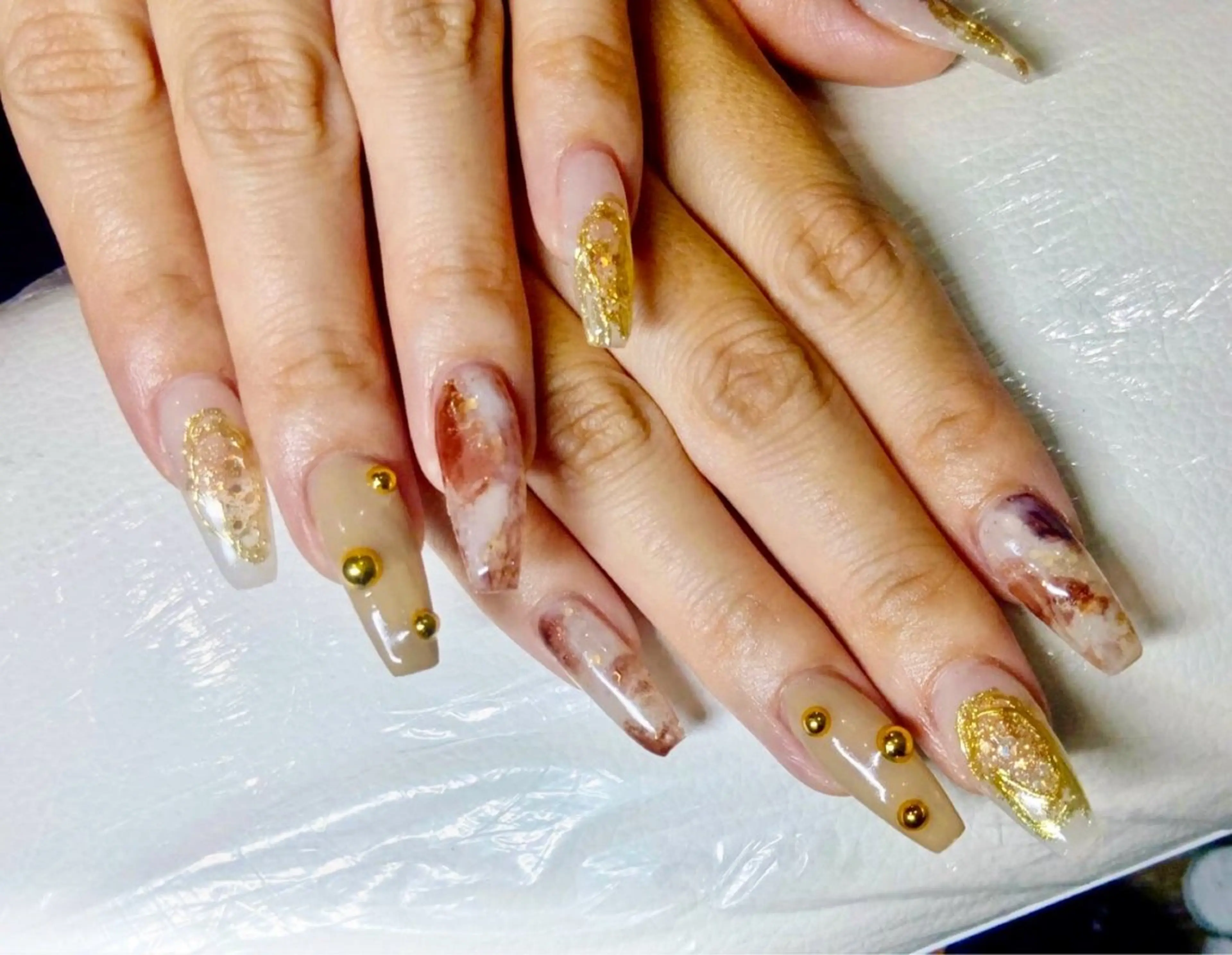 ネイル ハンドネイル nail salon oneness🎀のネイルデザイン