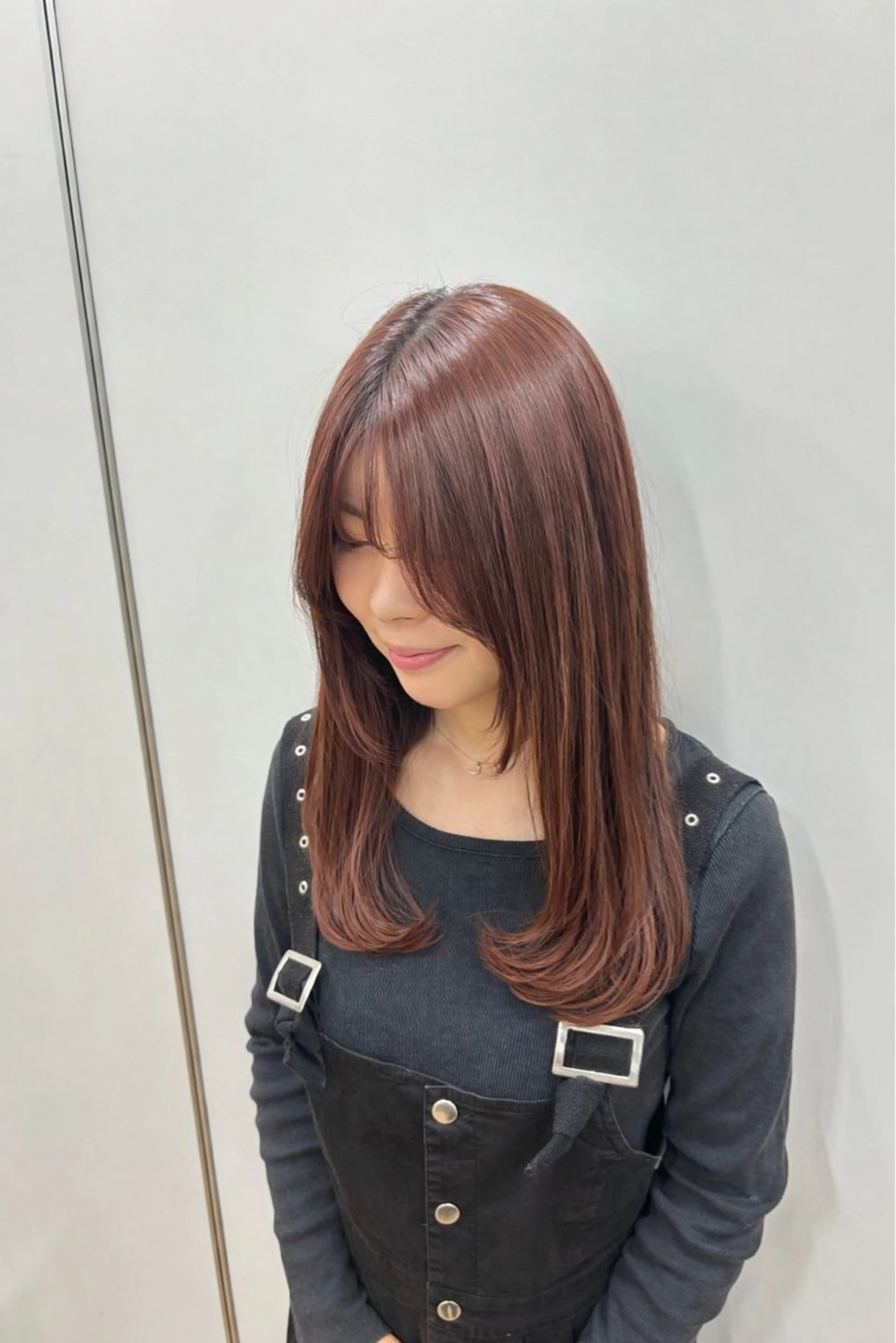 ロング レイヤーカット カット 野田阪神/レイヤー/ ハイライト/yuuのヘアスタイル