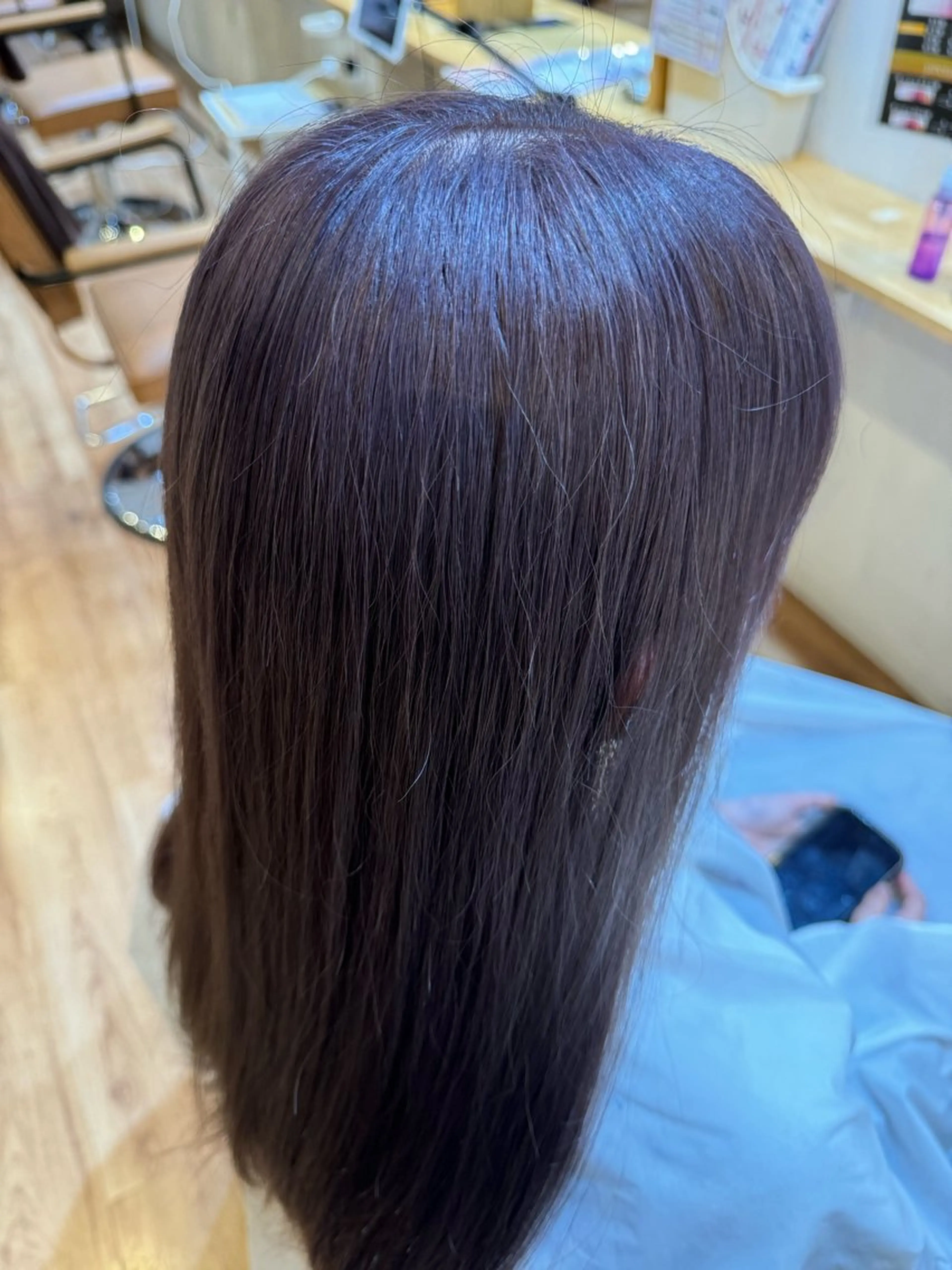 カラー 清原 龍生のヘアスタイル