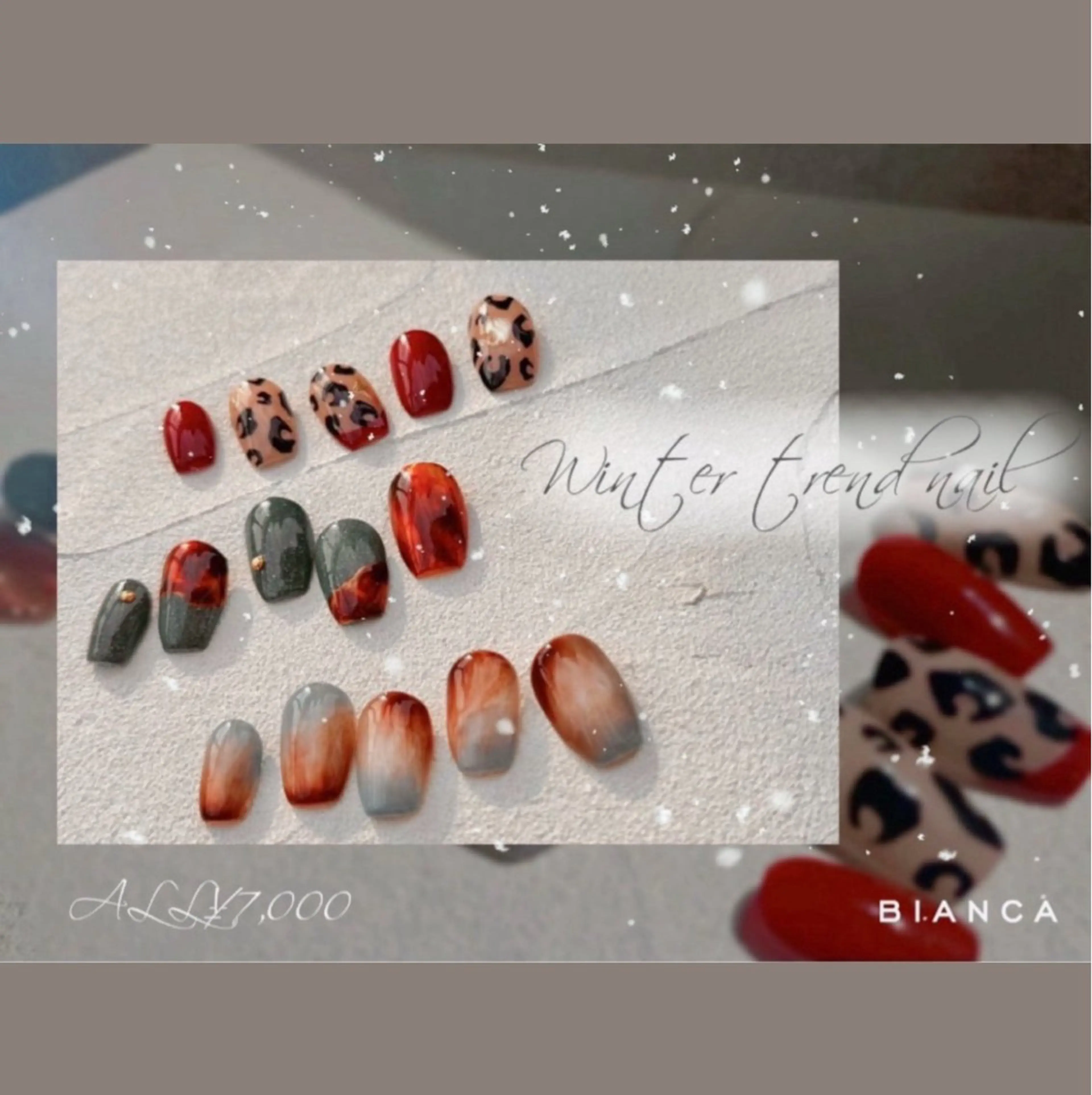 ネイル ハンドネイル Bianca🎀 ONODERAのネイルデザイン