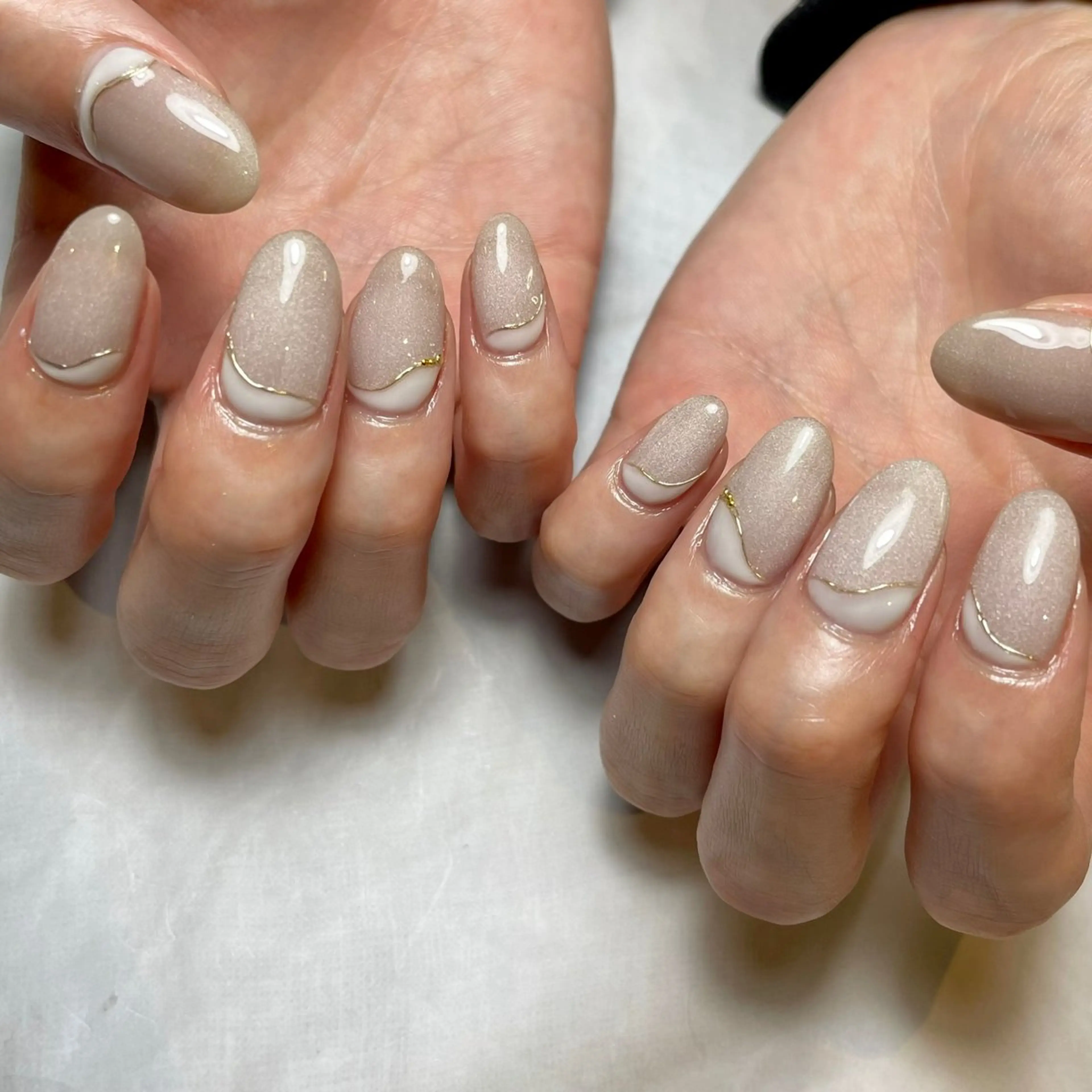 ネイル 持ち込み ハンドネイル Reflection marikoのネイルデザイン