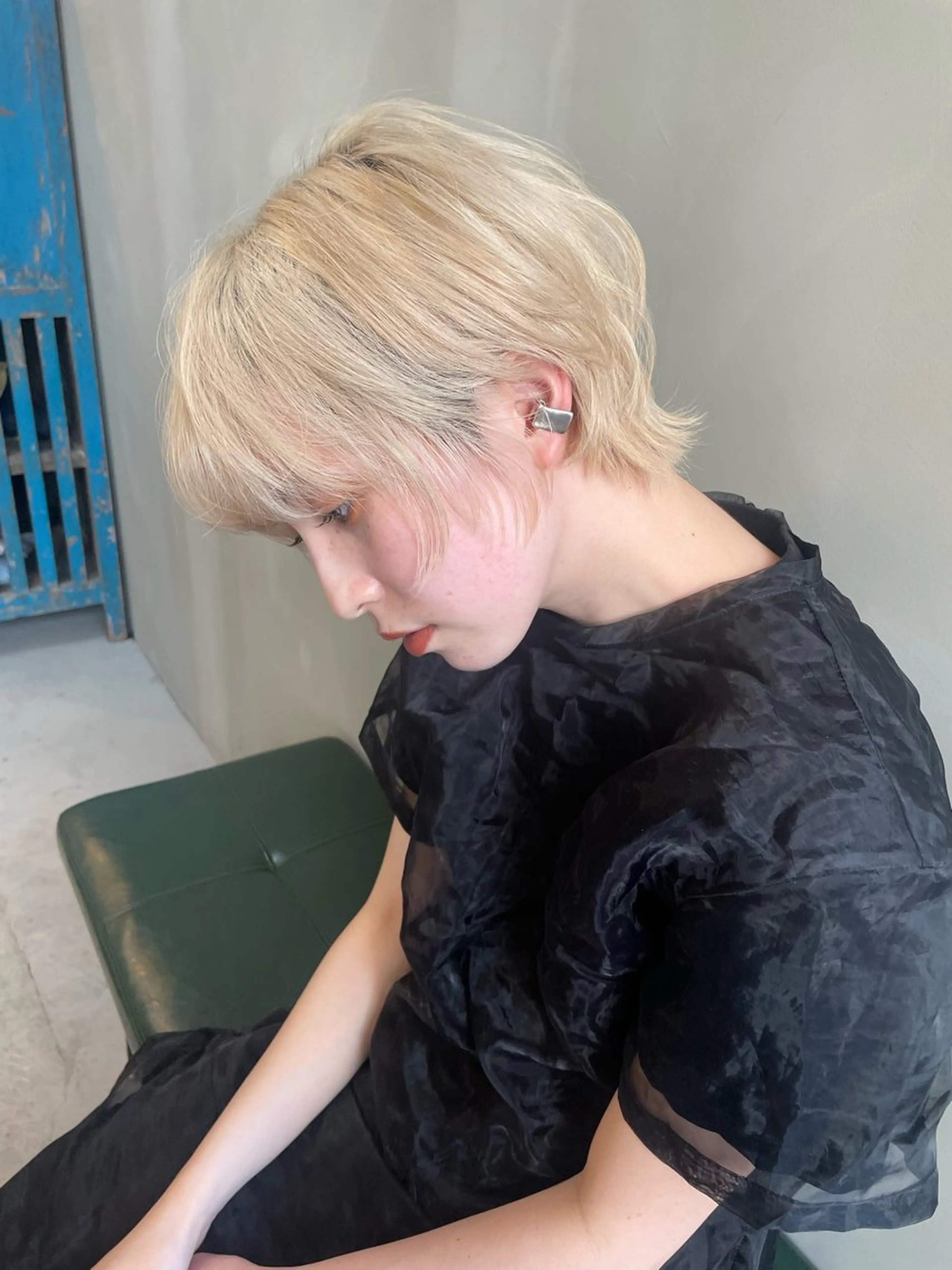 ショート カラー ショート/ボブ/ 心斎橋/宮脇美奈のヘアスタイル