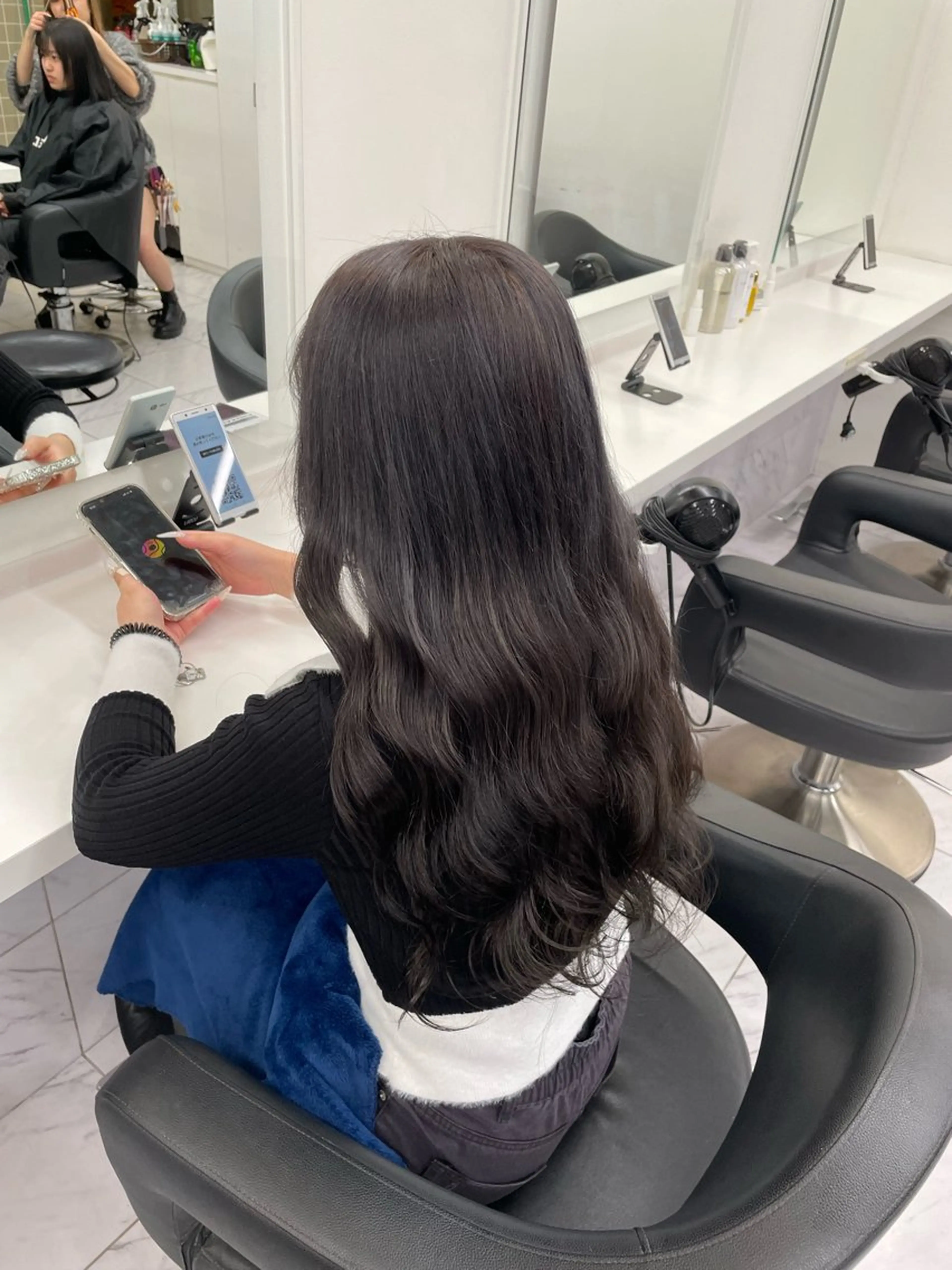 ロング カラー ヘアアレンジ 💗横浜美容室 💗HARUNAのヘアスタイル