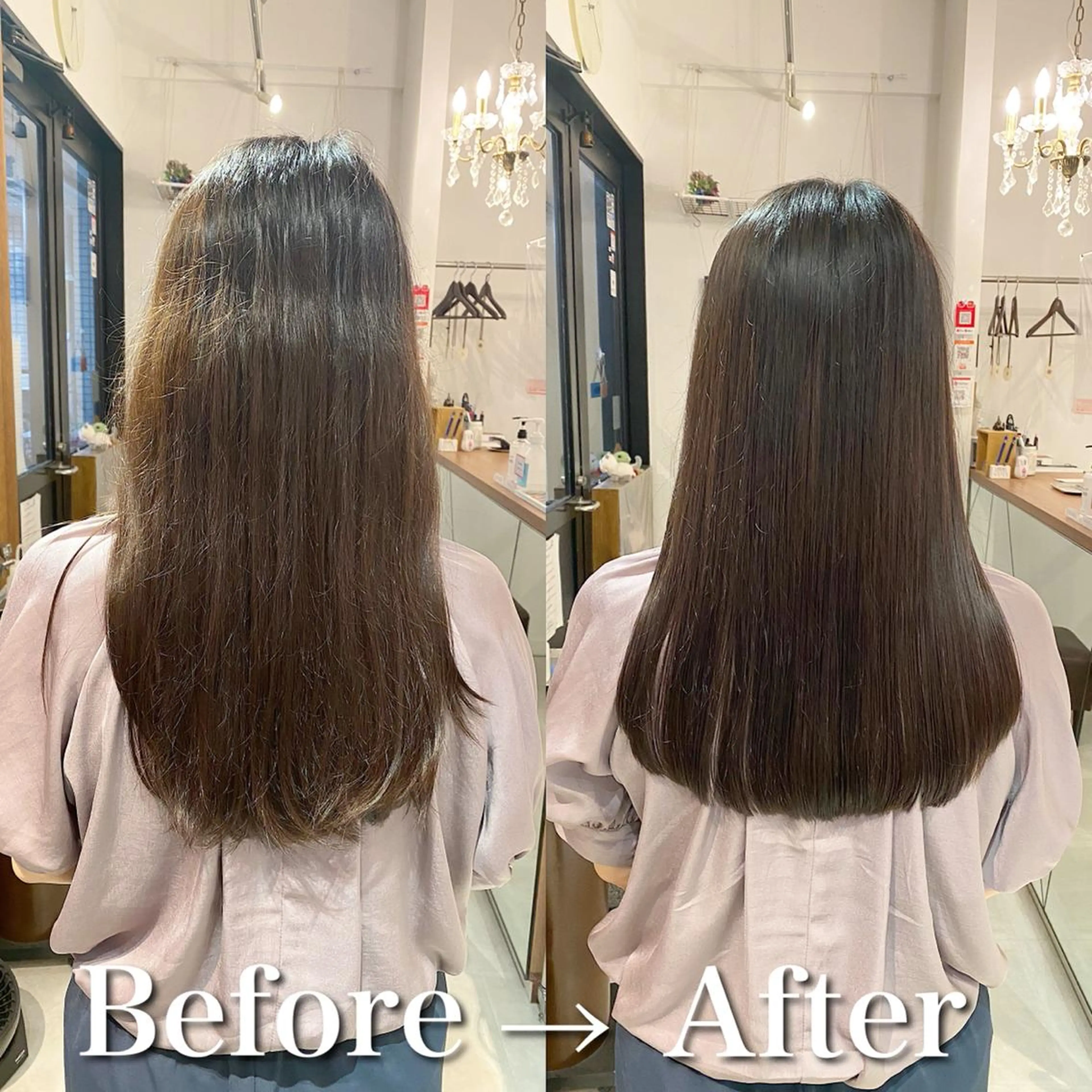 ロング 髪質改善 ロング トリートメント 酸熱トリートメント 髪質改善特化 安東駿介のヘアスタイル