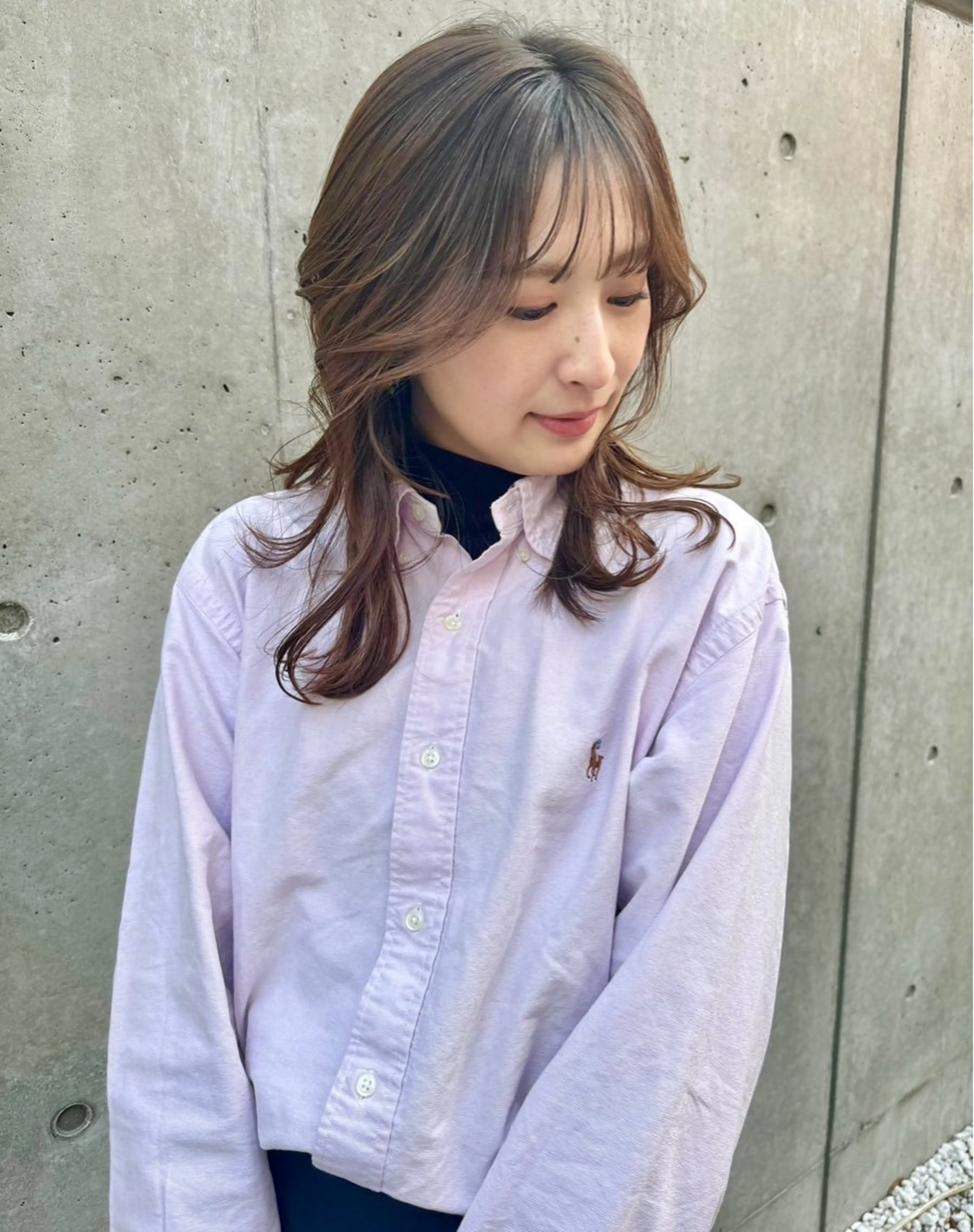 ミディアム カラー Utata  literie所属・🌷小野田 睦🌷のヘアスタイル