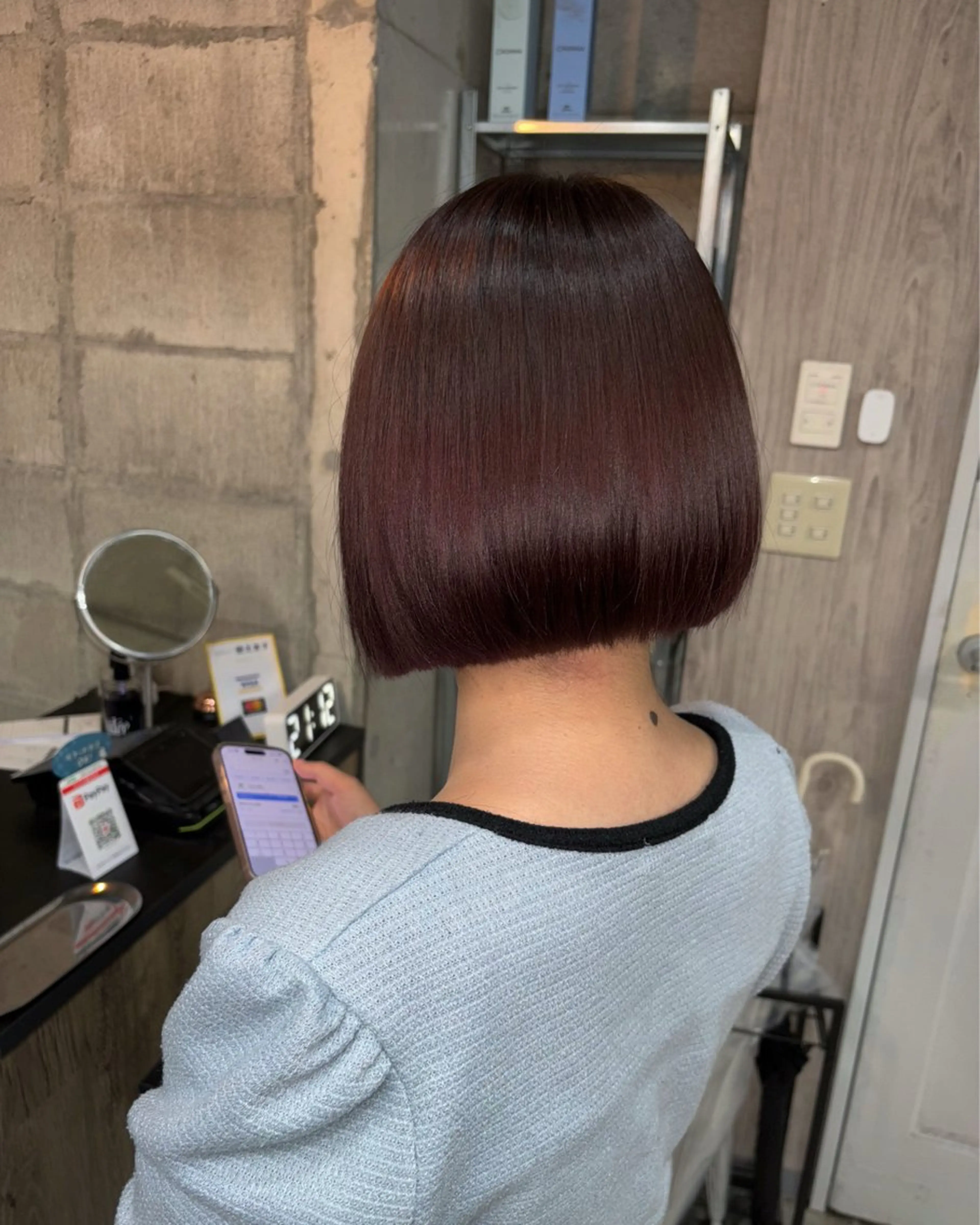 ショート カラー かの／GiseL／ ハイトーン／ブリーチのヘアスタイル