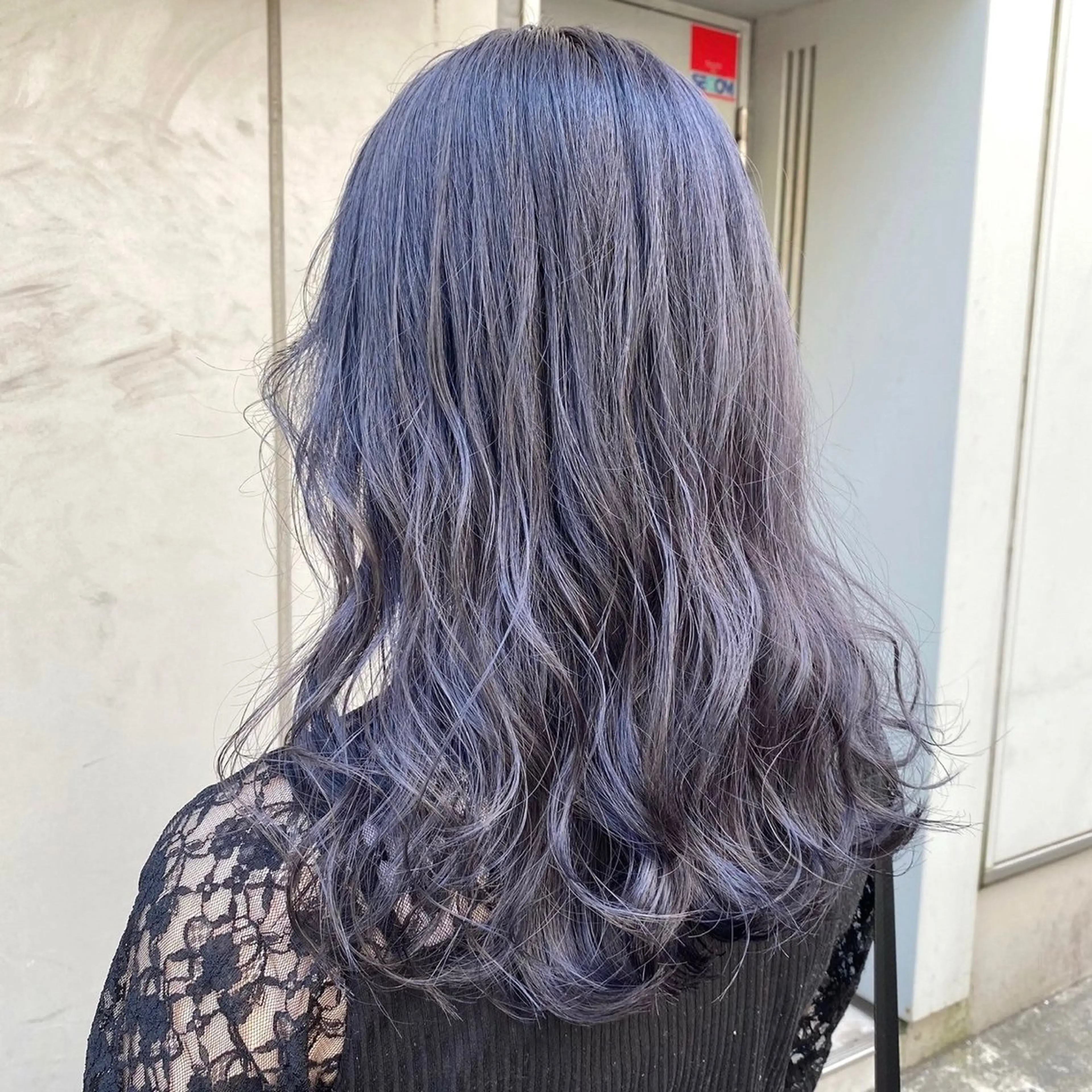 ロング ヘアカラー ツヤ髪ハイトーン💖 💫Hikaru💫のヘアスタイル