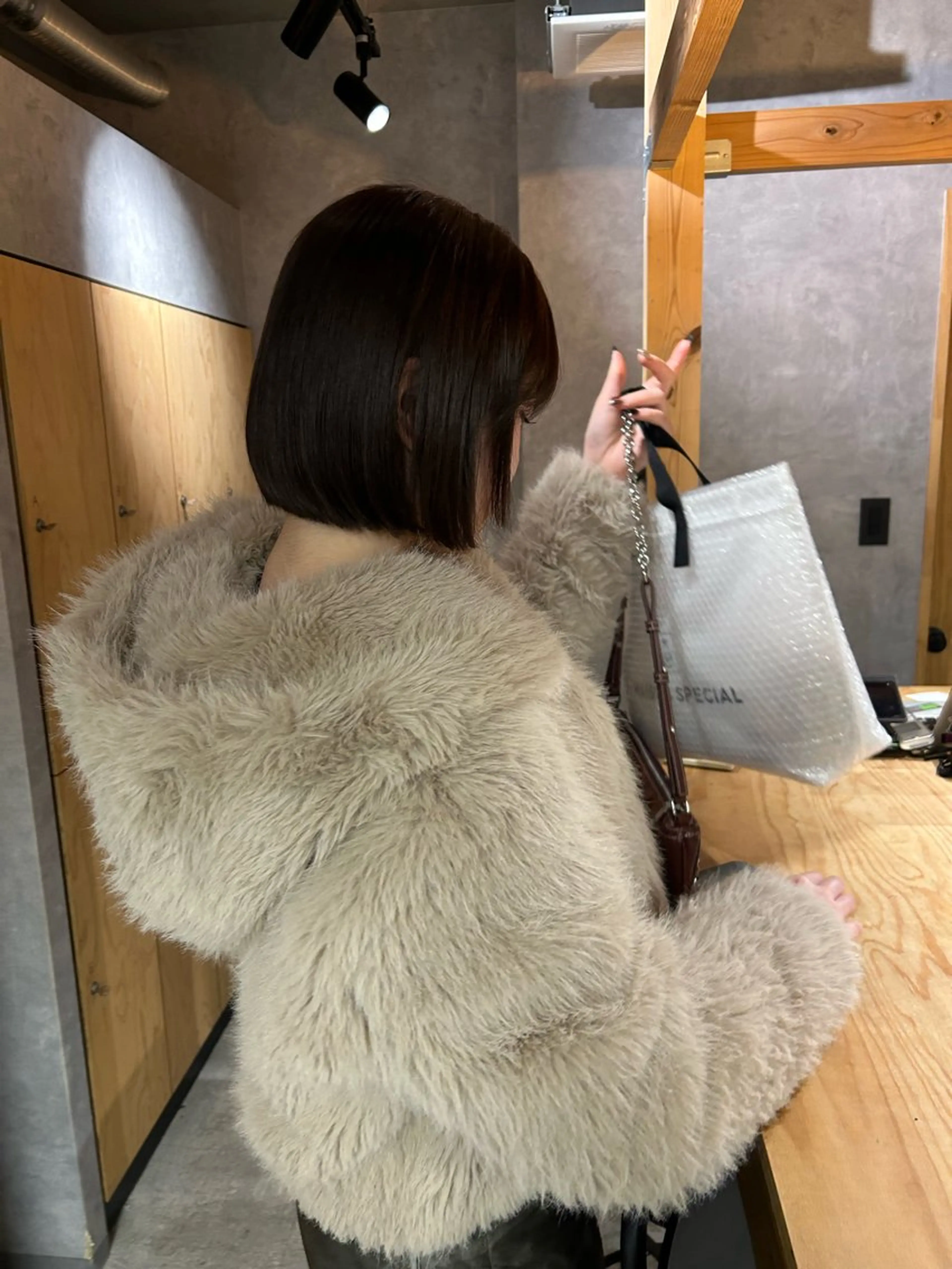 BOBカット＋カラー(ワンカラー)の写真