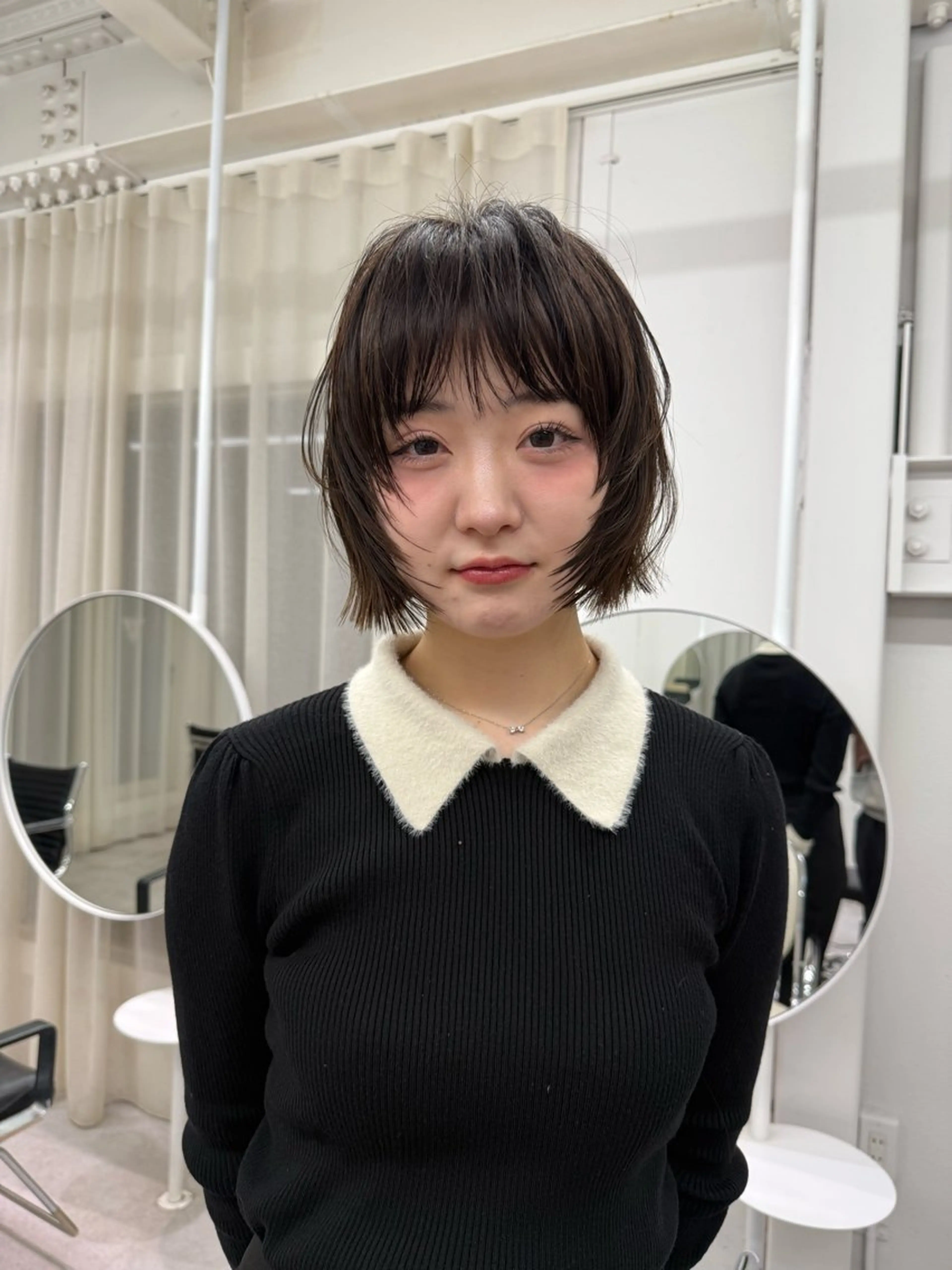 ショート カラー ヘアアレンジ ヘアカラー トリートメント 🦠デザインカラー/ 魚瀬あおい🦠のヘアスタイル